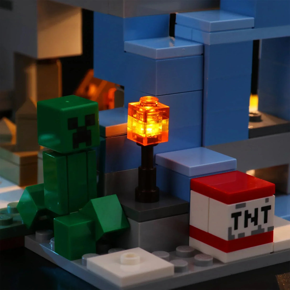LED Licht Set für LEGO The Frozen Peaks (21243)