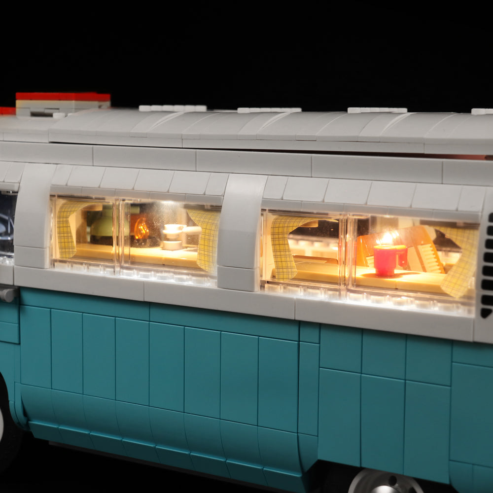 LED Licht Set für LEGO VW T2 Camper Van (10279) inkl. Fernbedienung