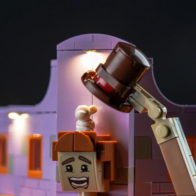 Ensemble de lumières LED pour LEGO Chemin de Traverse : Farces pour Sorciers Facétieux des Weasley (76422)