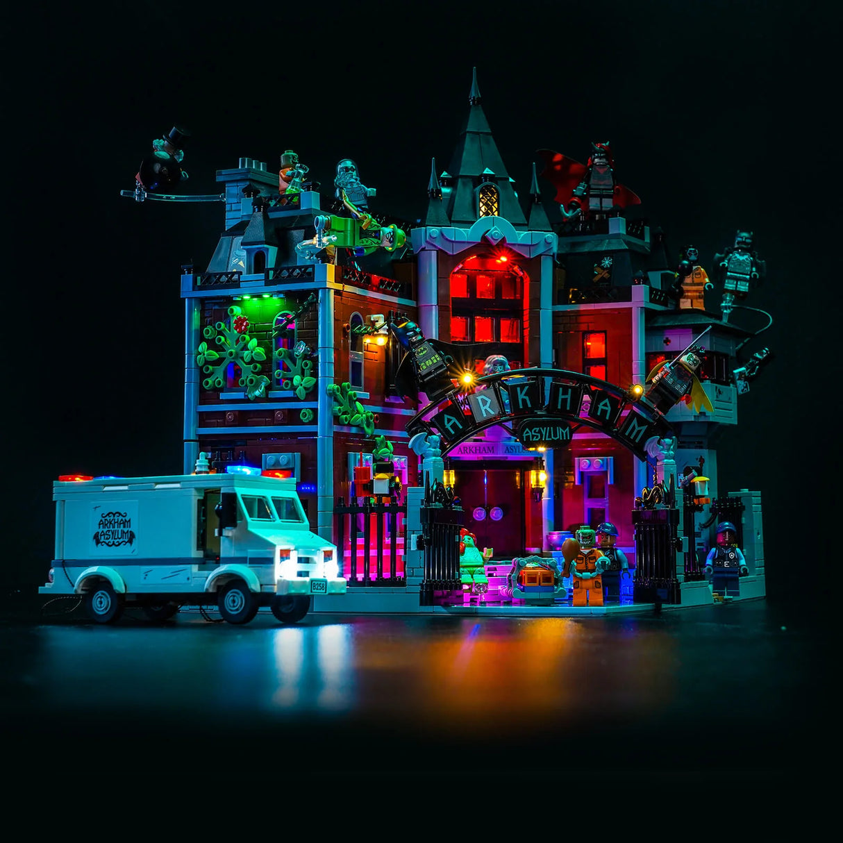 LED Licht Set für LEGO Batman: Arkham Asylum (76300) inkl. Fernbedienung