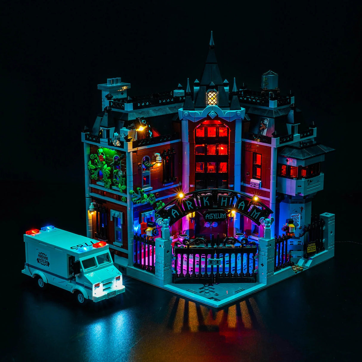 LED Licht Set für LEGO Batman: Arkham Asylum (76300) inkl. Fernbedienung