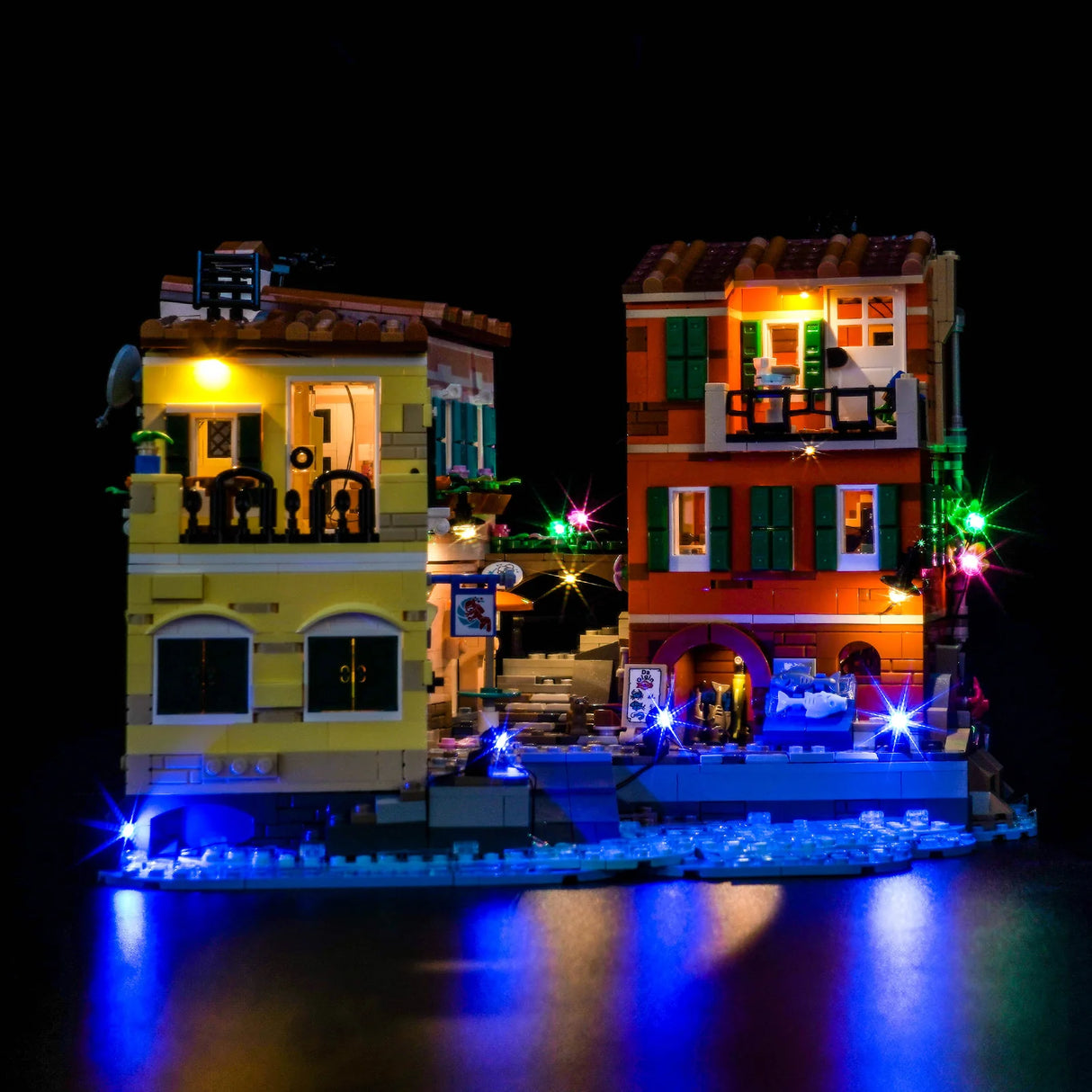 LED Licht Set für LEGO Die Italienische Riviera (21359) inkl. Fernbedienung