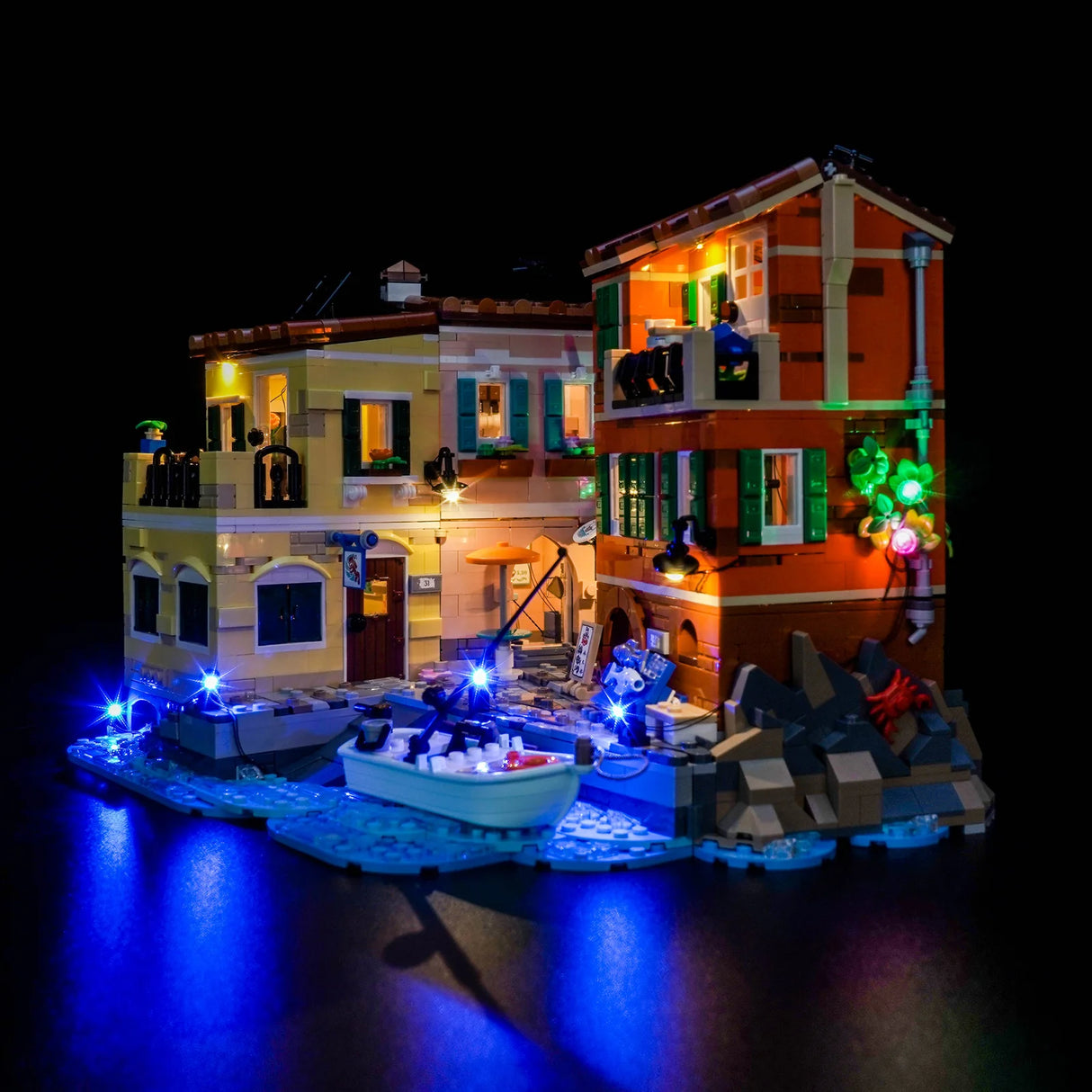 LED Licht Set für LEGO Die Italienische Riviera (21359) inkl. Fernbedienung