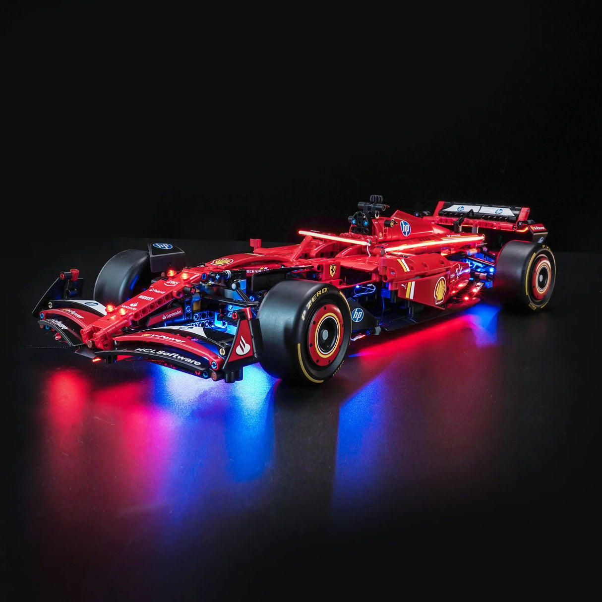 LED Licht Set für LEGO Ferrari SF-24 F1 Rennauto (42207) inkl. Fernbedienung