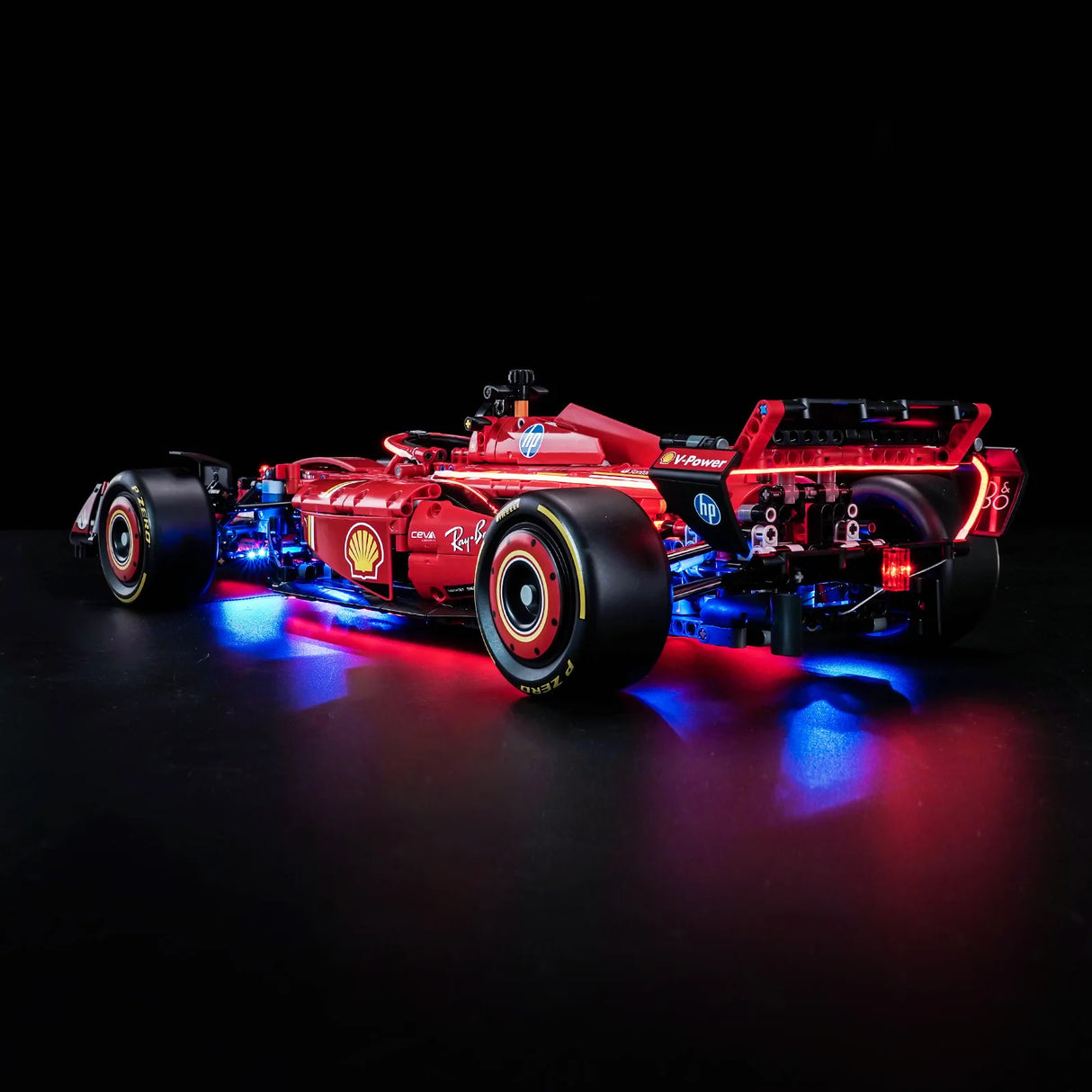 LED Licht Set für LEGO Ferrari SF-24 F1 Rennauto (42207) inkl. Fernbedienung