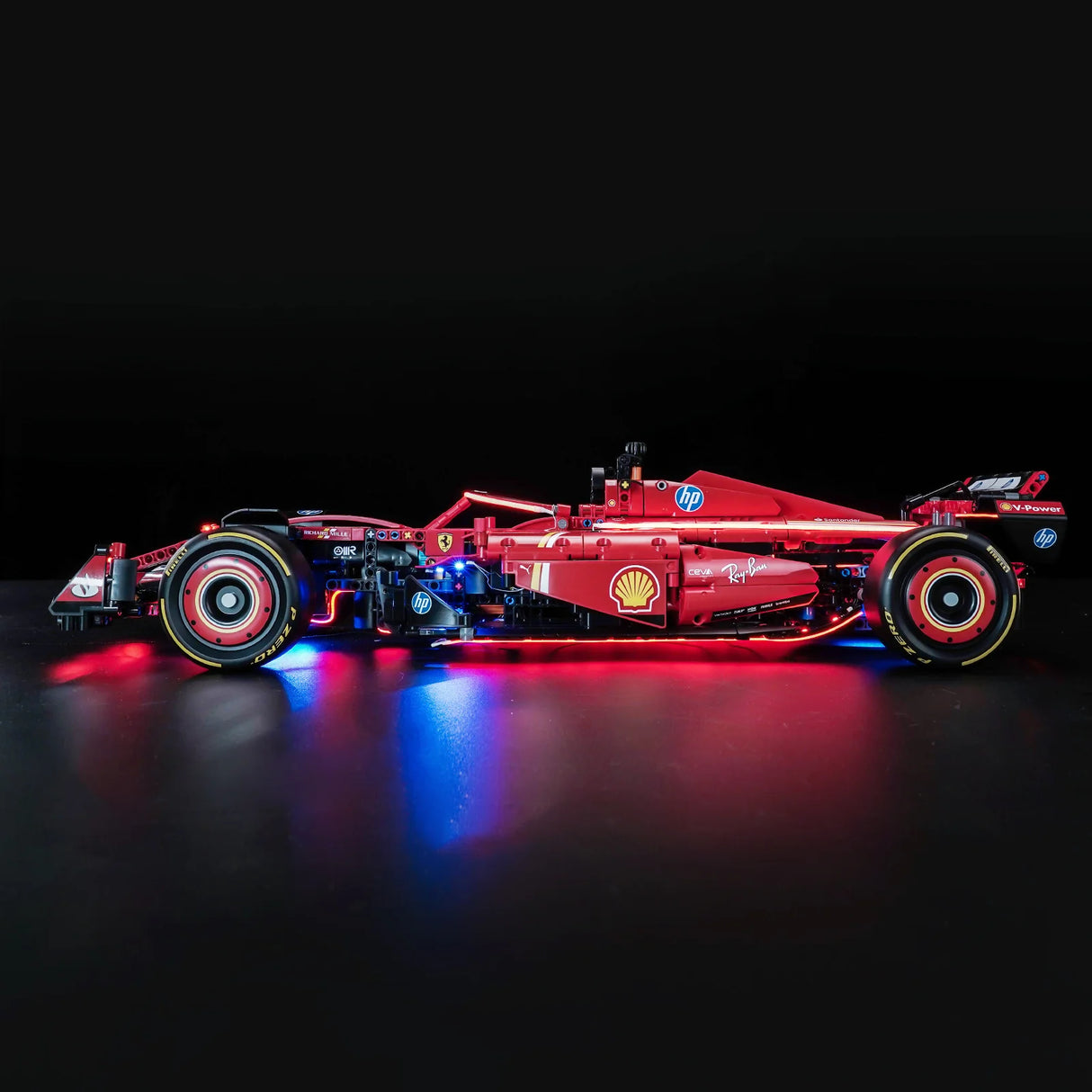 LED Licht Set für LEGO Ferrari SF-24 F1 Rennauto (42207) inkl. Fernbedienung