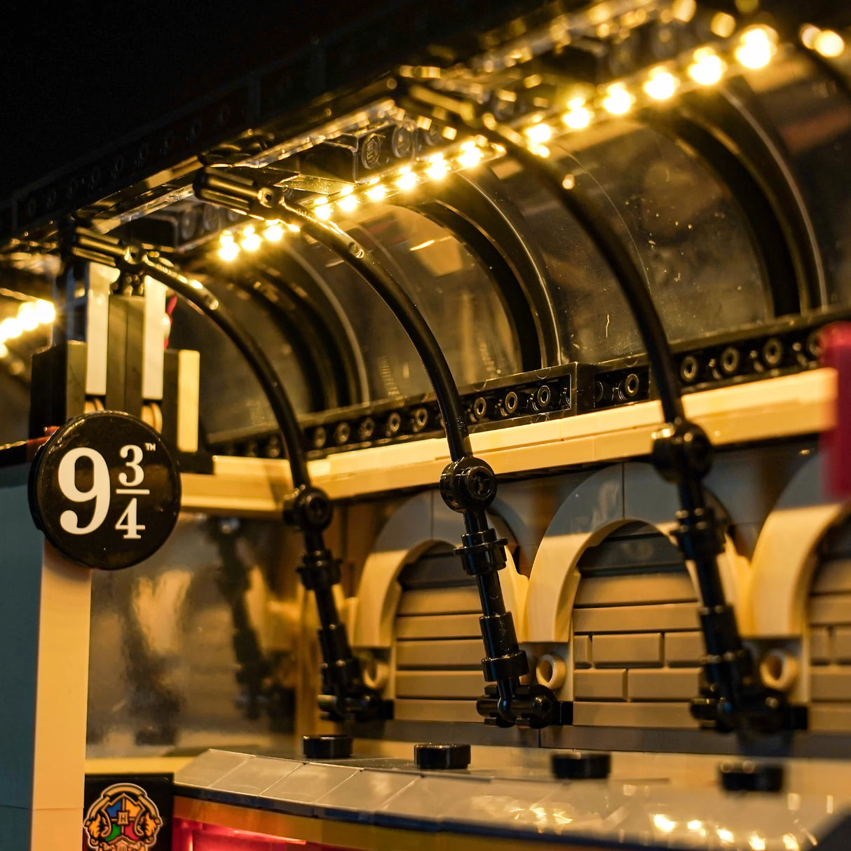 LED Licht Set für LEGO Harry Potter: Buchstütze: Hogwarts™ Express (76450) inkl. Fernbedienung