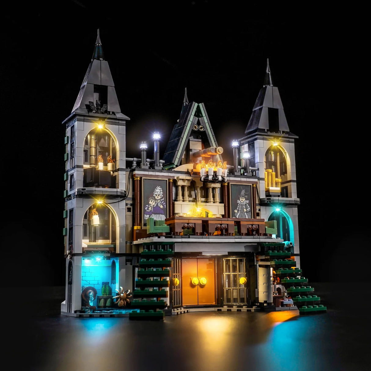 LED Licht Set für LEGO Harry Potter: Landsitz der Familie Malfoy (76453) inkl. Fernbedienung