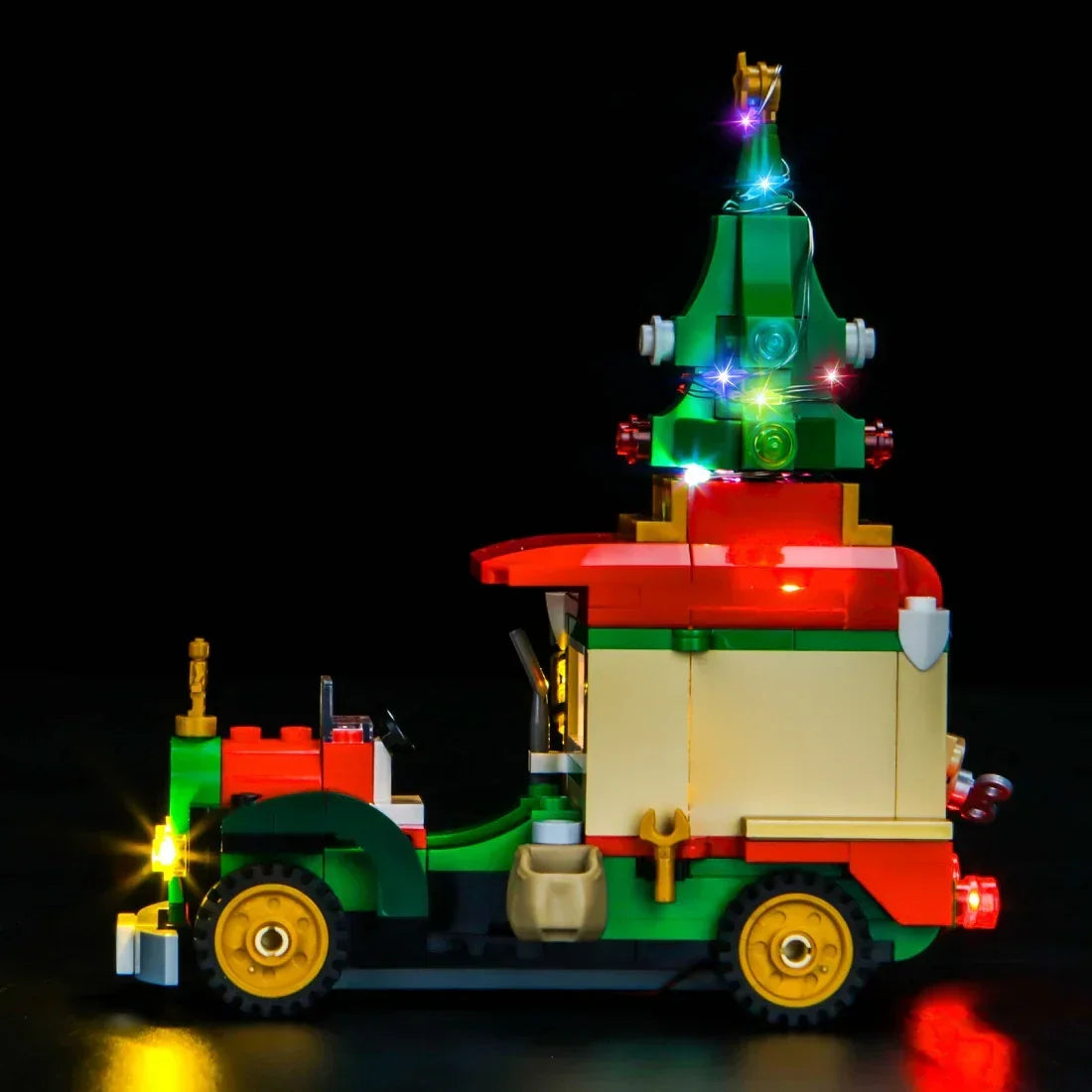 Ensemble de lumières LED pour la camionnette du Père Noël LEGO (40746)