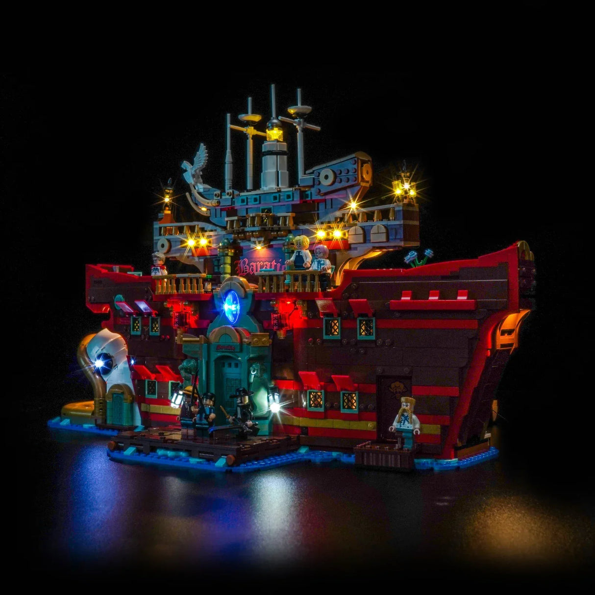 Kit d'éclairage LED pour LEGO One Piece : Baratié, le restaurant flottant (75640)