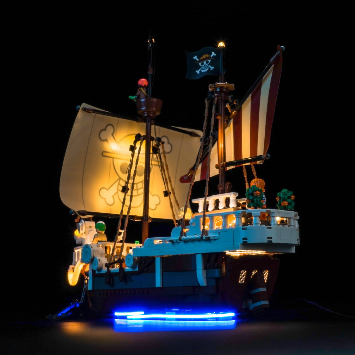 LED Licht Set für LEGO One Piece: Das Piratenschiff Flying Lamb (75639)