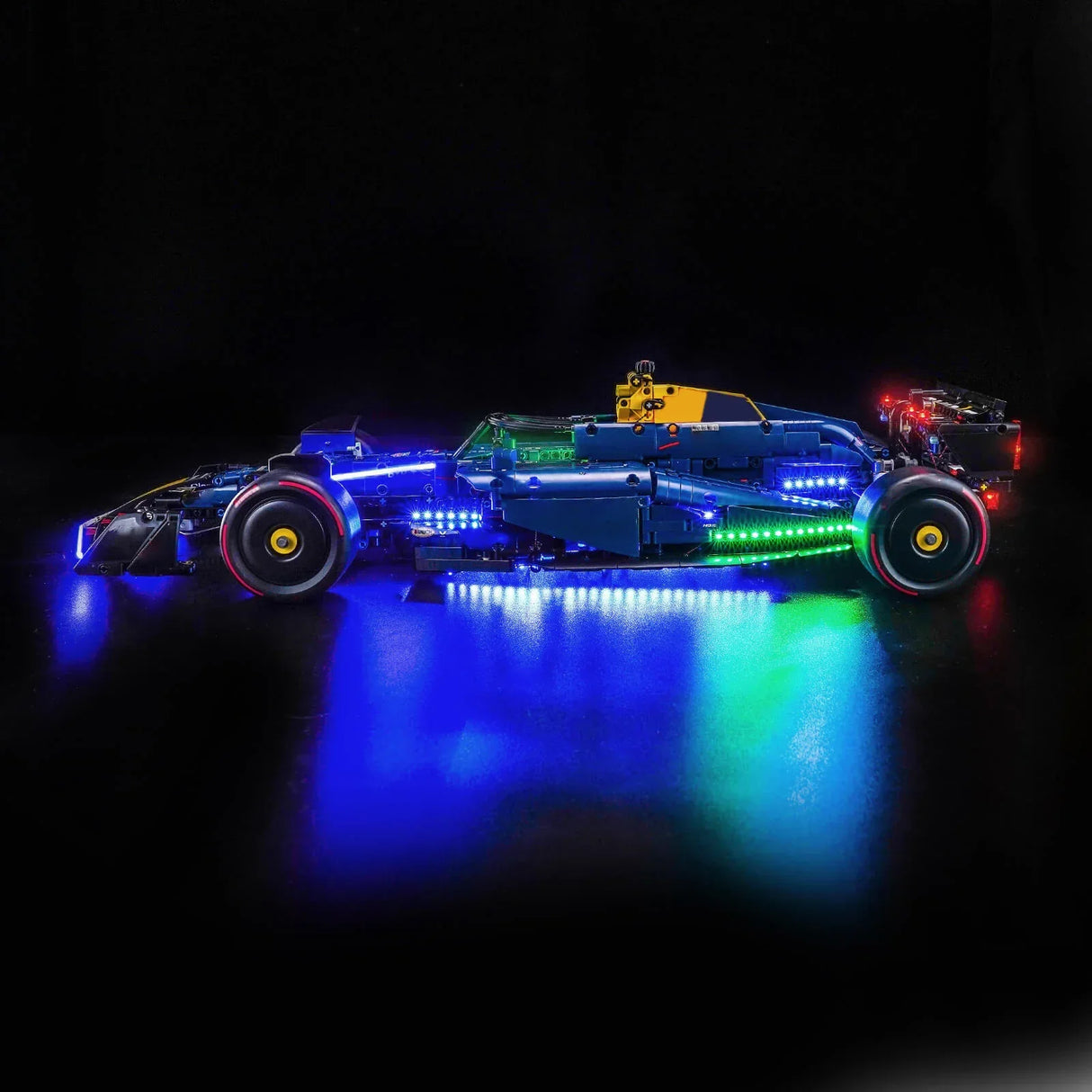 Kit d'éclairage LED pour la voiture de course LEGO Oracle Red Bull Racing RB20 F1 (42206) avec télécommande