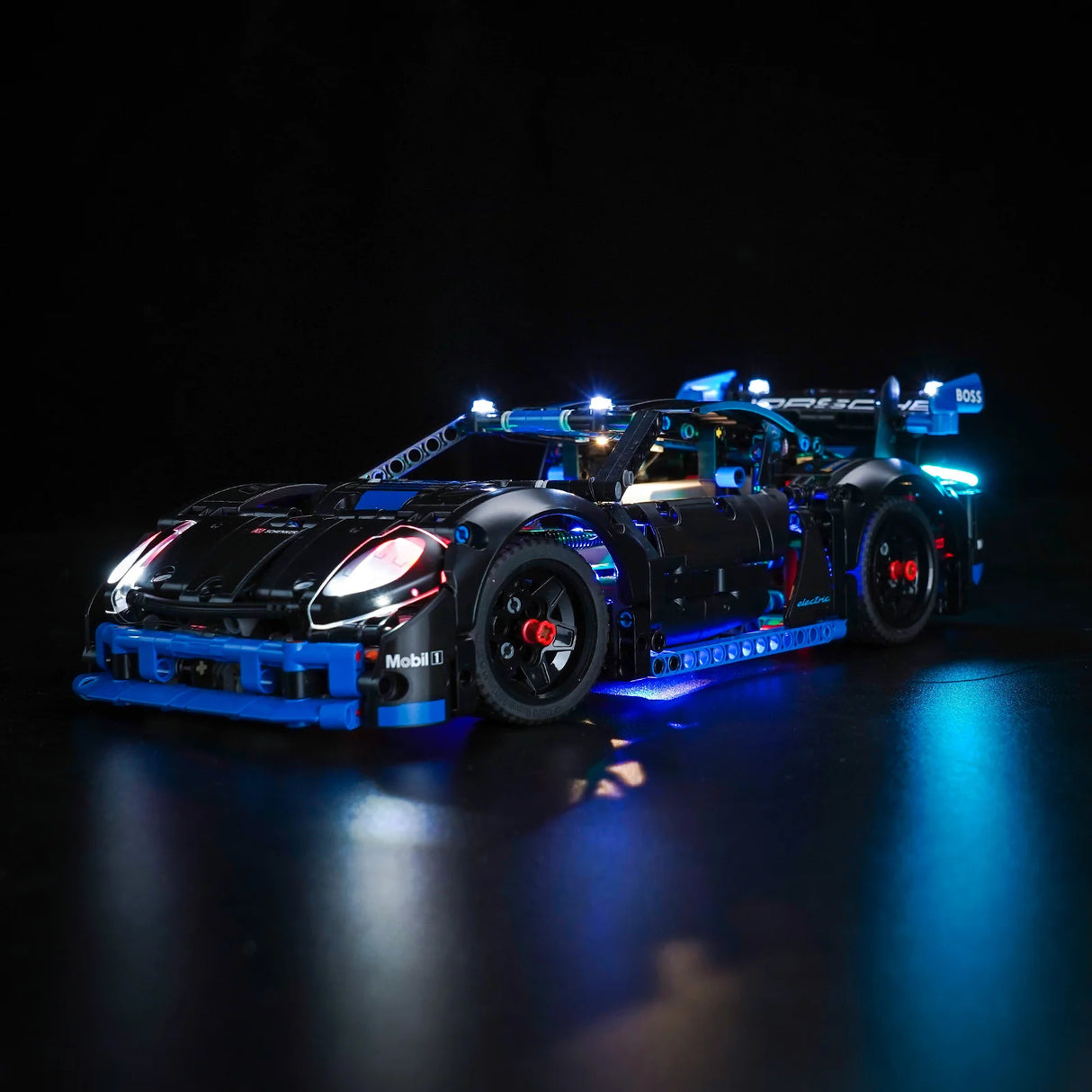 LED Licht Set für LEGO Porsche GT4 e-Performance Rennwagen (42176) inkl. Fernbedienung