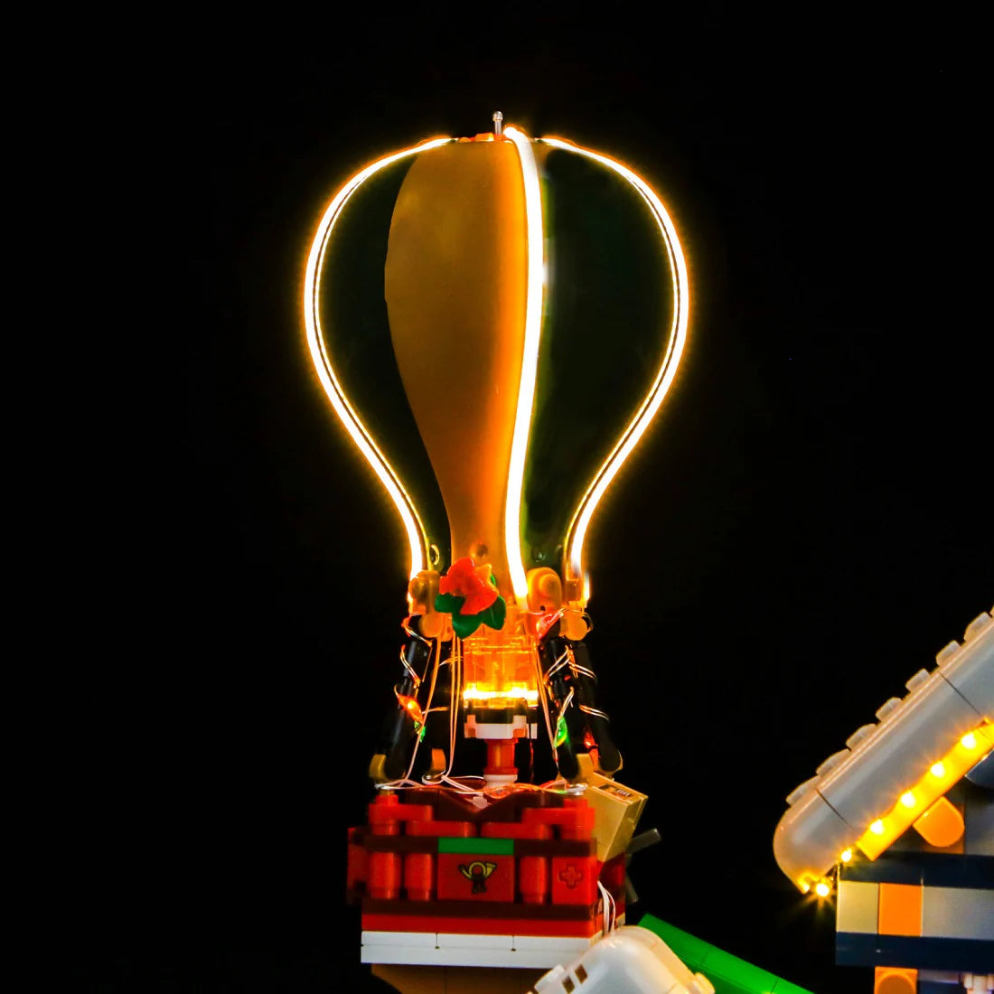 LED Licht Set für LEGO Postamt des Weihnachtsmanns (10339) inkl. Fernbedienung