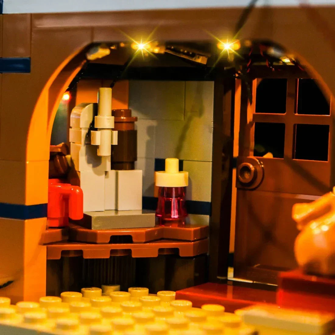LED Licht Set für LEGO Postamt des Weihnachtsmanns (10339) inkl. Fernbedienung