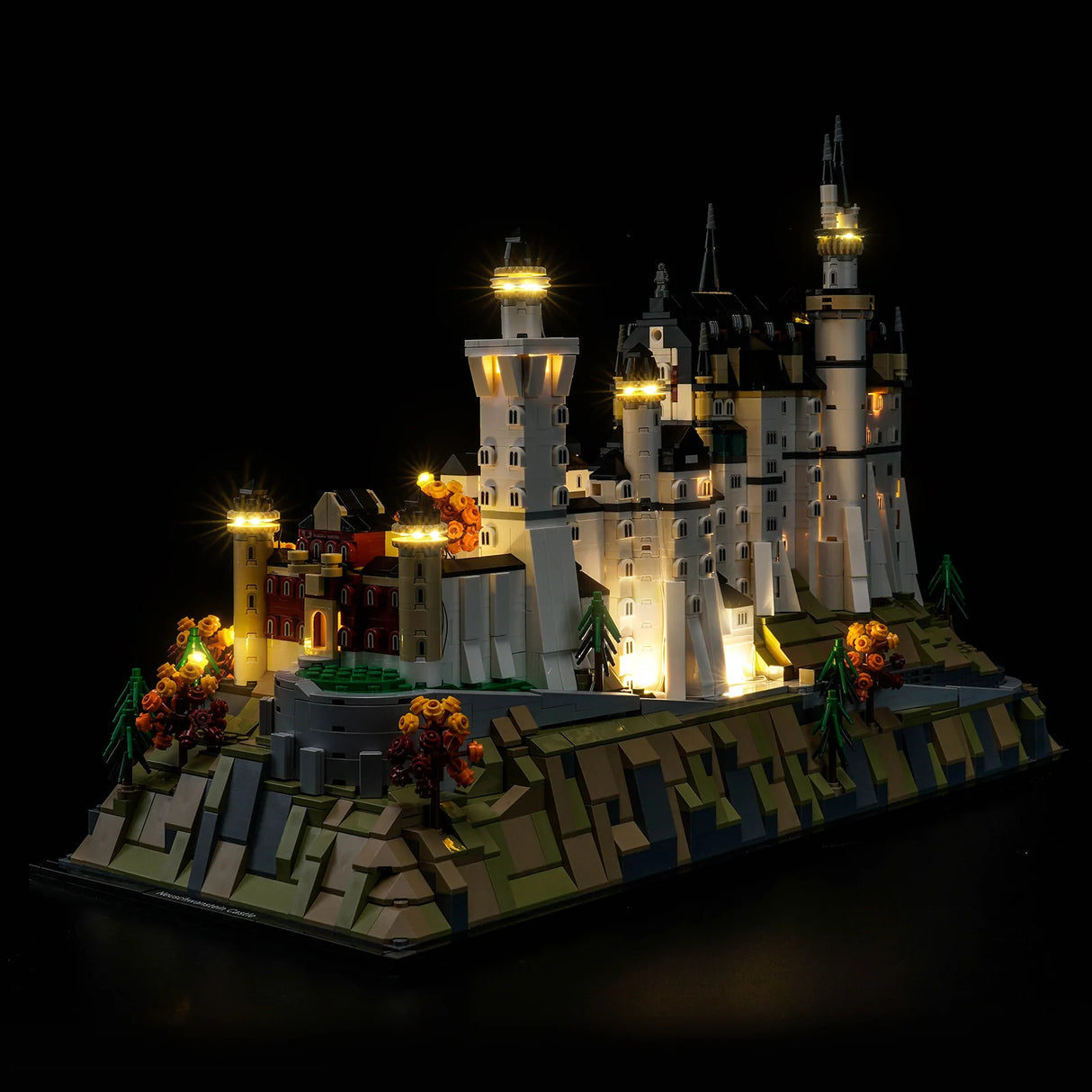 LED Licht Set für LEGO Schloss Neuschwanstein (21063) inkl. Fernbedienung