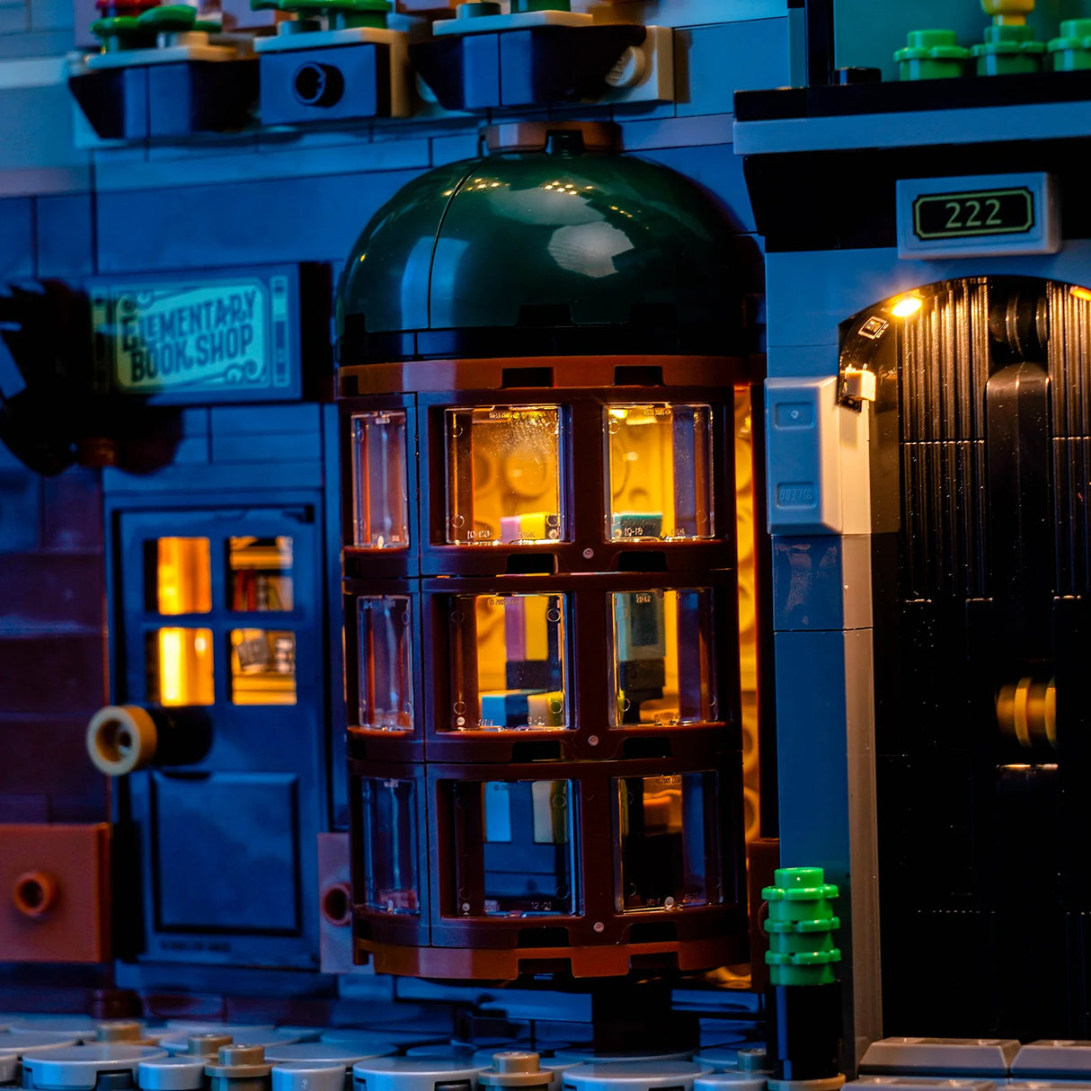 LED Licht Set für LEGO Sherlock Holmes: Bücherstütze (10351) inkl. Fernbedienung