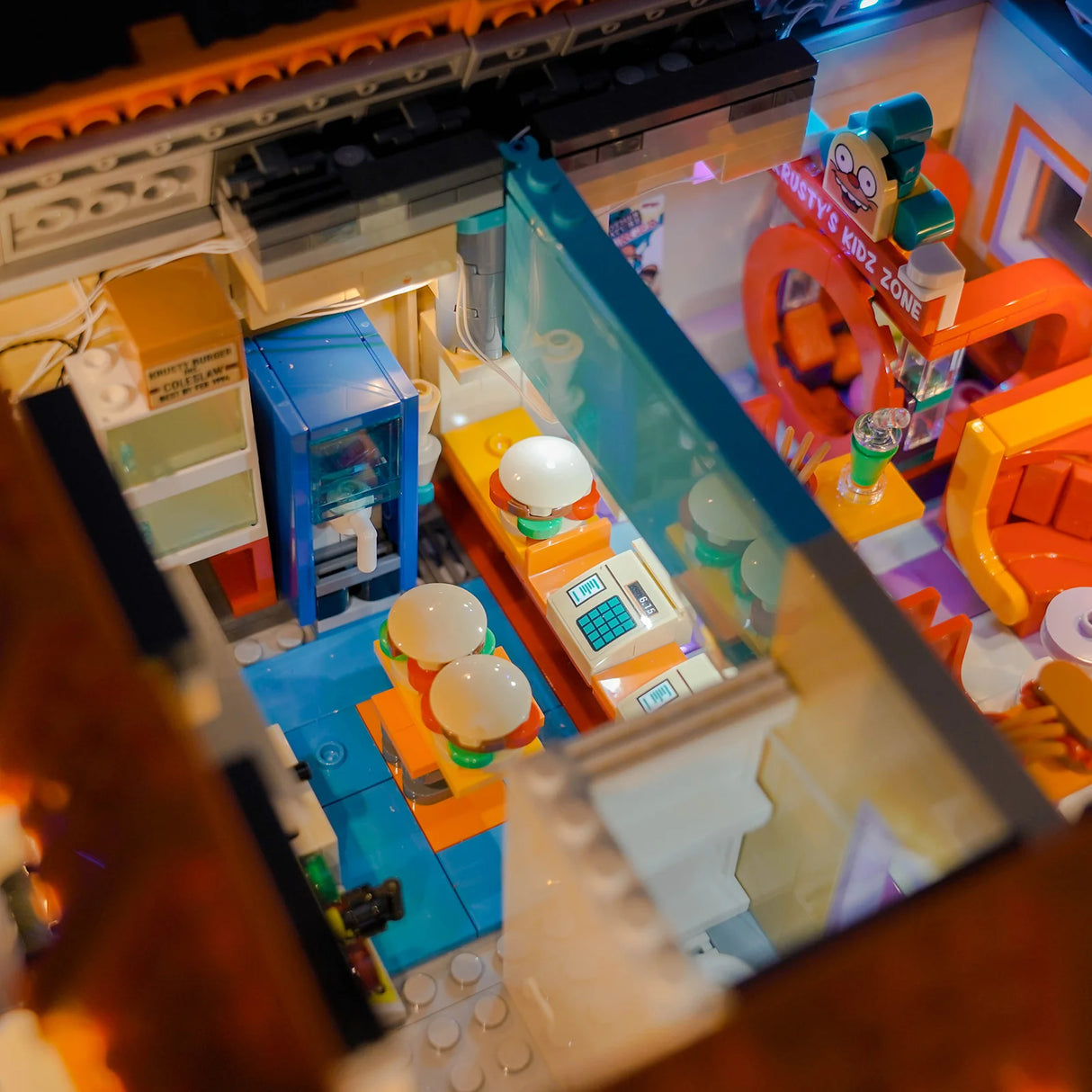 LED Licht Set für LEGO The Simpsons™: Krusty Burger (10352) inkl. Fernbedienung