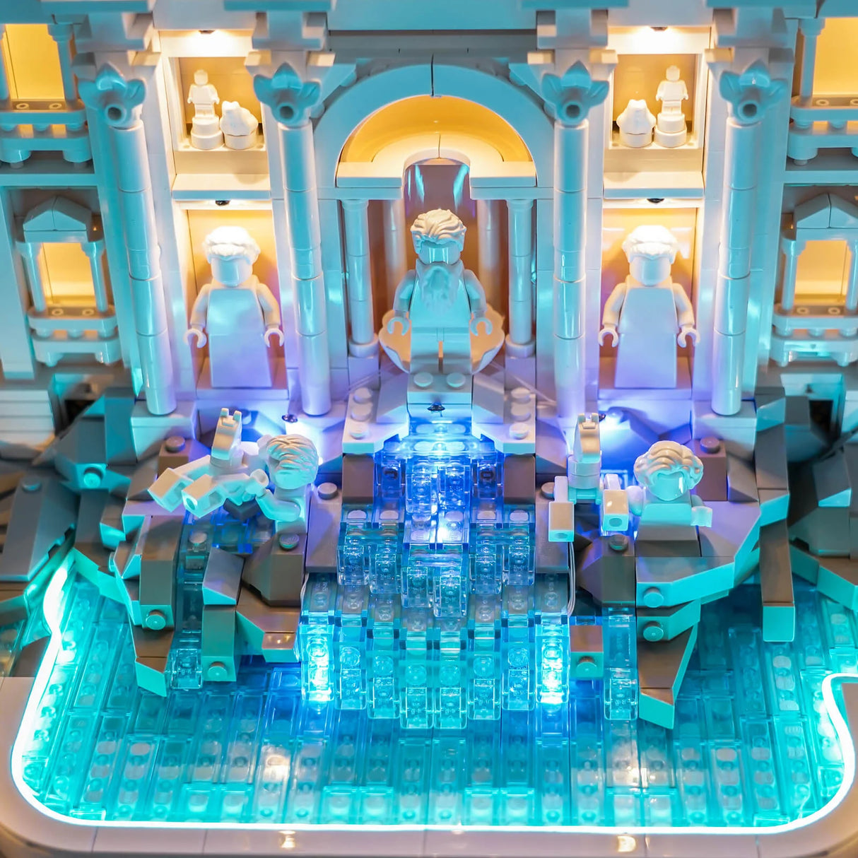 LED Licht Set für LEGO Trevi-Brunnen (21062) inkl. Fernbedienung