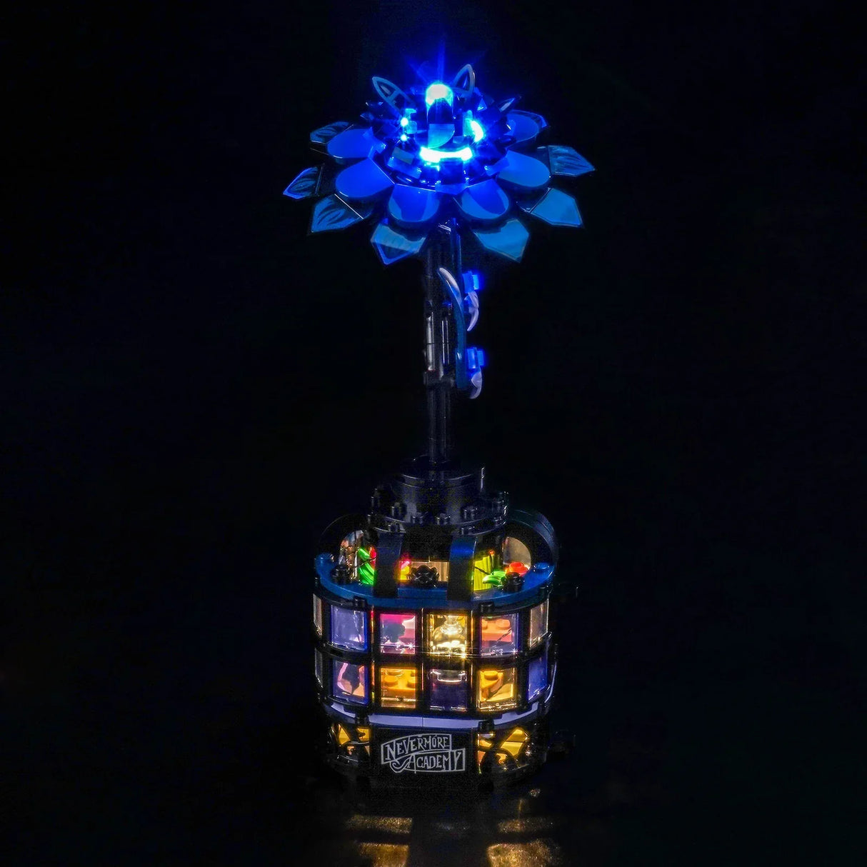 Ensemble lumineux LED pour LEGO Wednesday : Dahlia Noir (76784)