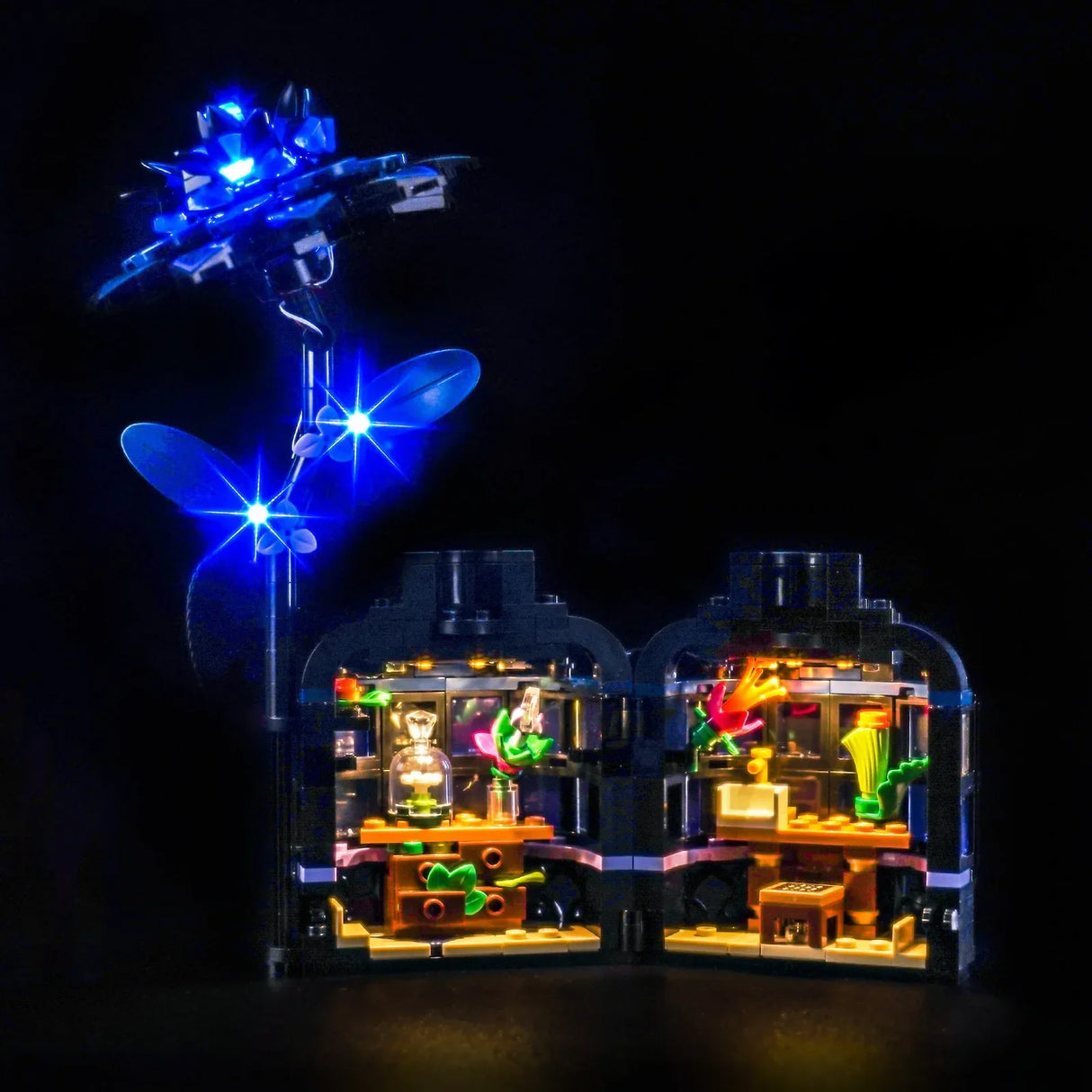 Ensemble lumineux LED pour LEGO Wednesday : Dahlia Noir (76784)