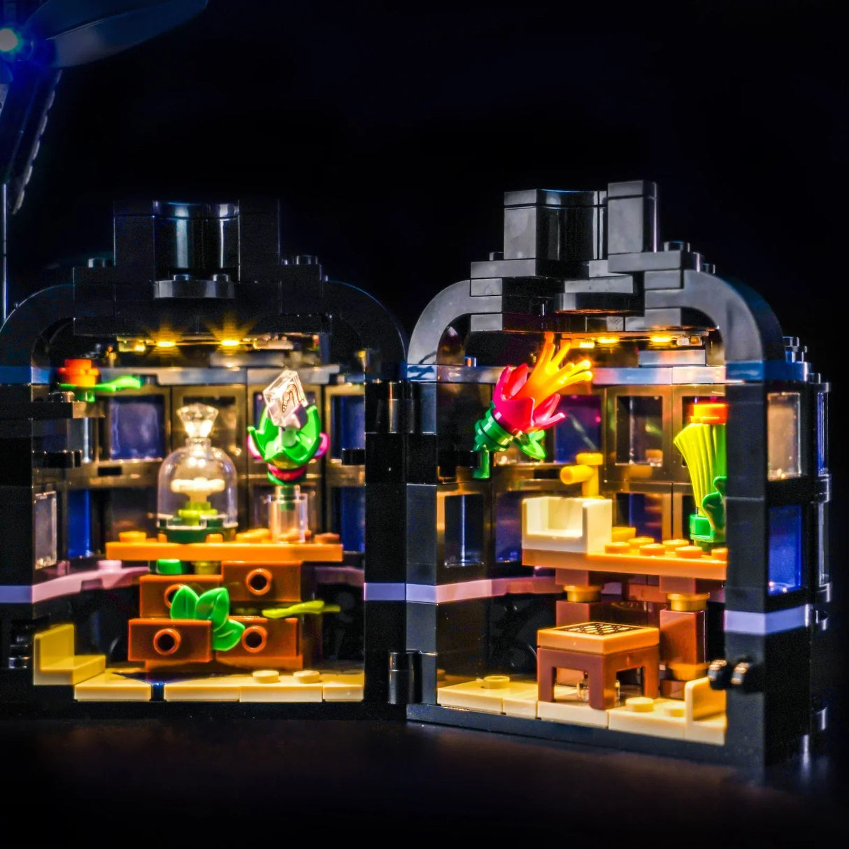 Ensemble lumineux LED pour LEGO Wednesday : Dahlia Noir (76784)