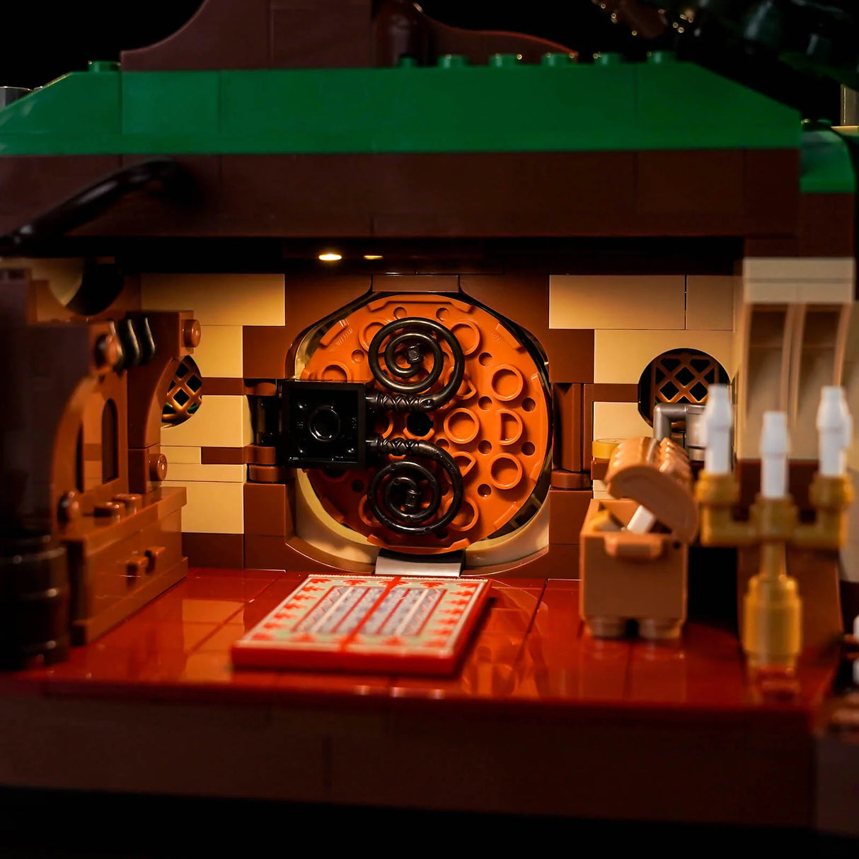 LED Licht Set für LEGO Der Herr der Ringe: Das Auenland (10354) inkl. Fernbedienung