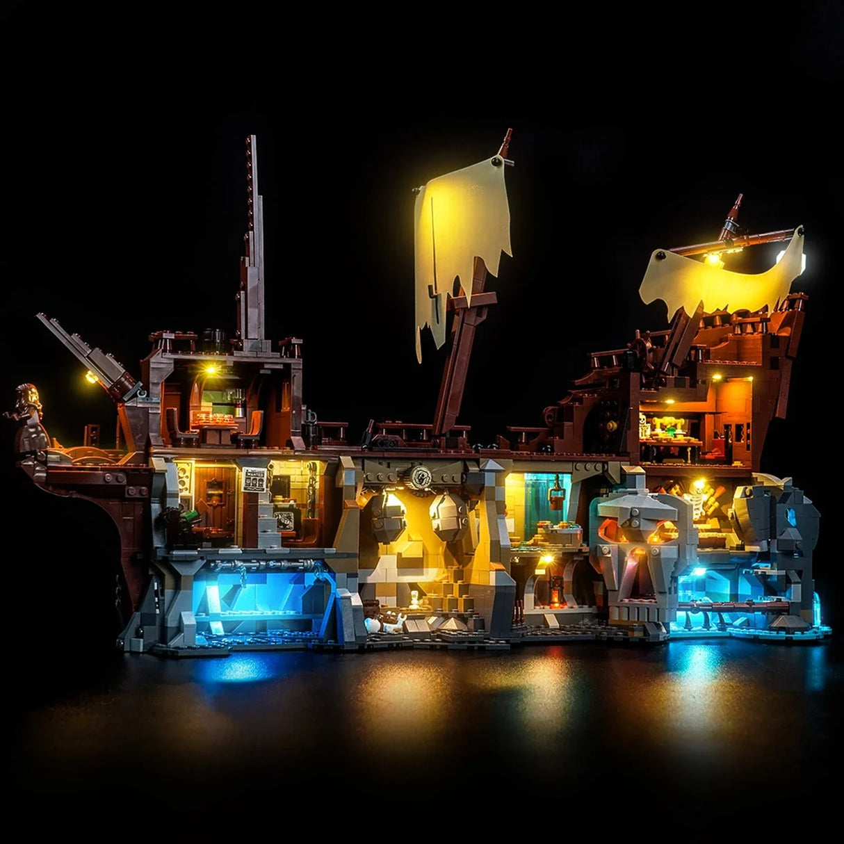 Kit d'éclairage LED pour LEGO Les Goonies (21363) avec télécommande