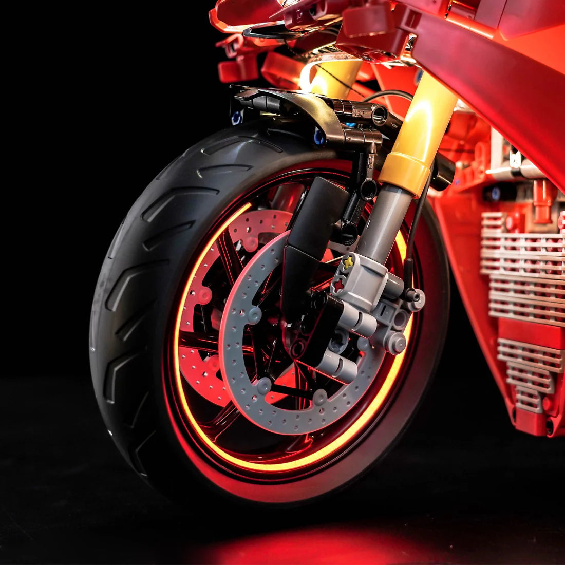 LED Licht Set für LEGO Ducati Panigale V4 S Motorrad (42202) inkl. Fernbedienung