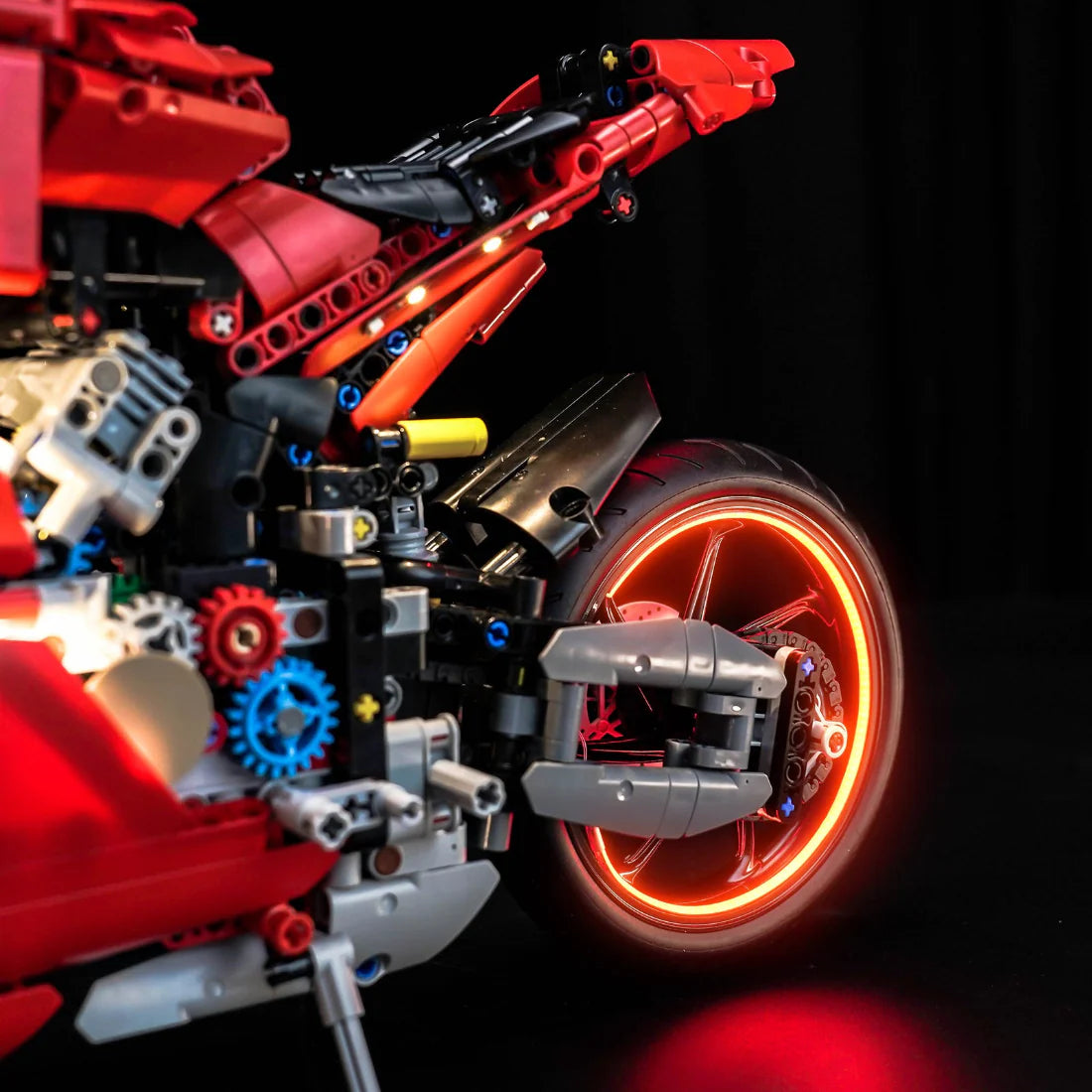 LED Licht Set für LEGO Ducati Panigale V4 S Motorrad (42202) inkl. Fernbedienung