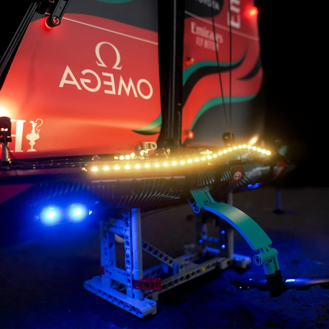 LED Licht Set für LEGO Emirates Team New Zealand AC75 Rennjacht (42174) inkl. Fernbedienung