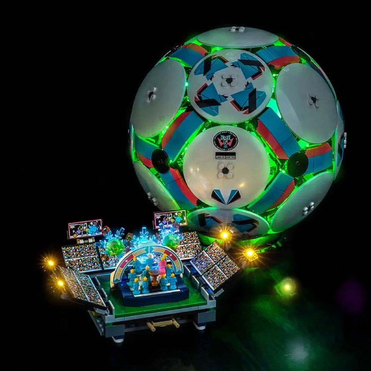 LED Licht Set für LEGO Fussball (43019) inkl. Fernbedienung