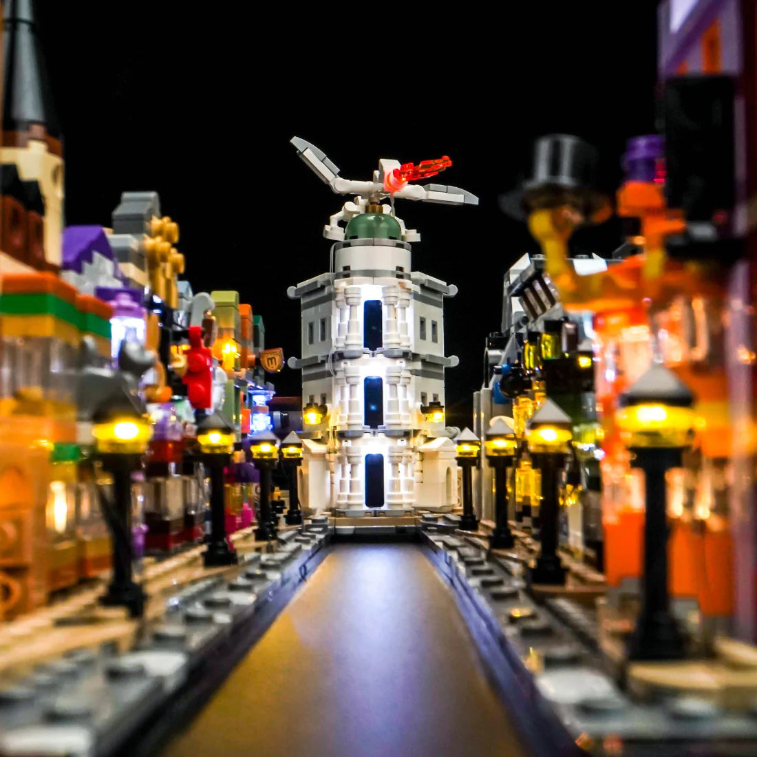 LED Licht Set für LEGO Harry Potter: Die Zauberläden der Winkelgasse™ (76444) inkl. Fernbedienung