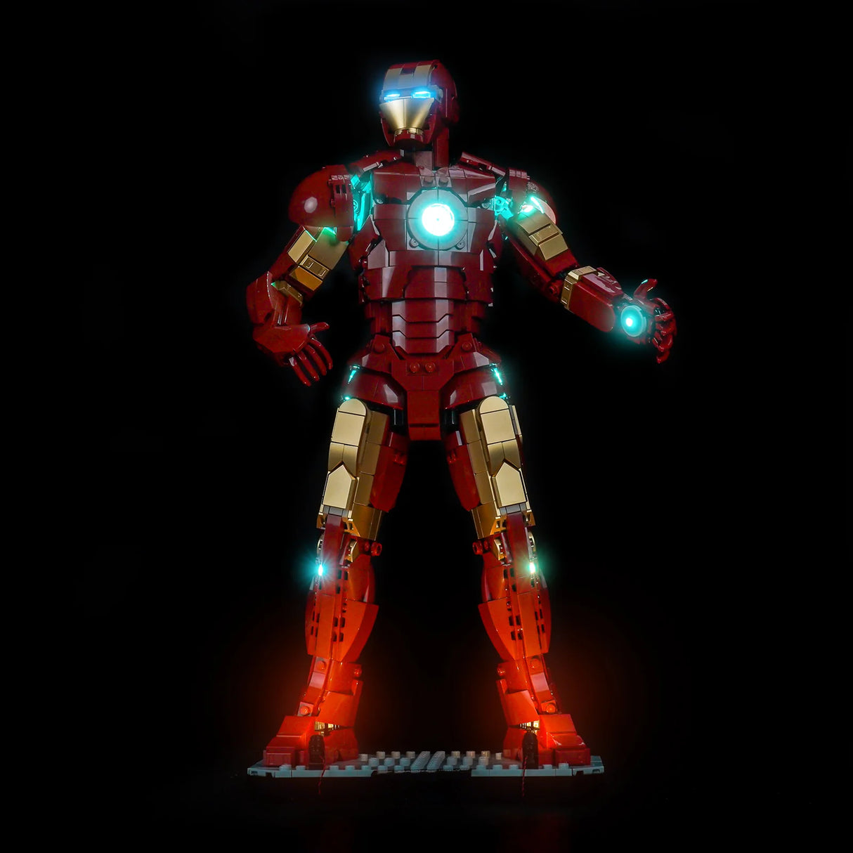 LED Licht Set für LEGO Iron Man Mark 3 Sammleredition (76344) inkl. Fernbedienung