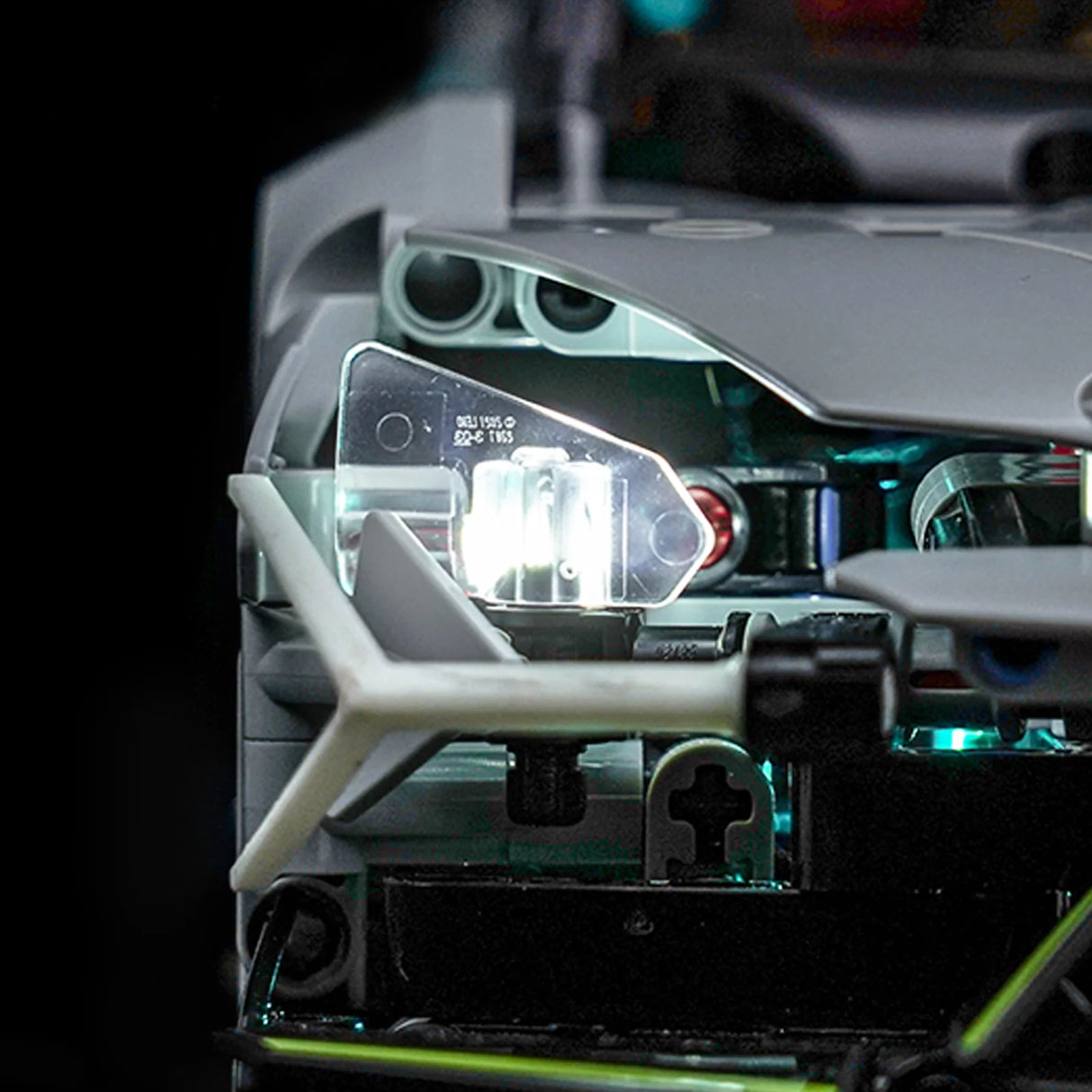 LED Licht Set für LEGO Lamborghini Revuelto Supersportwagen (42214) inkl. Fernbedienung