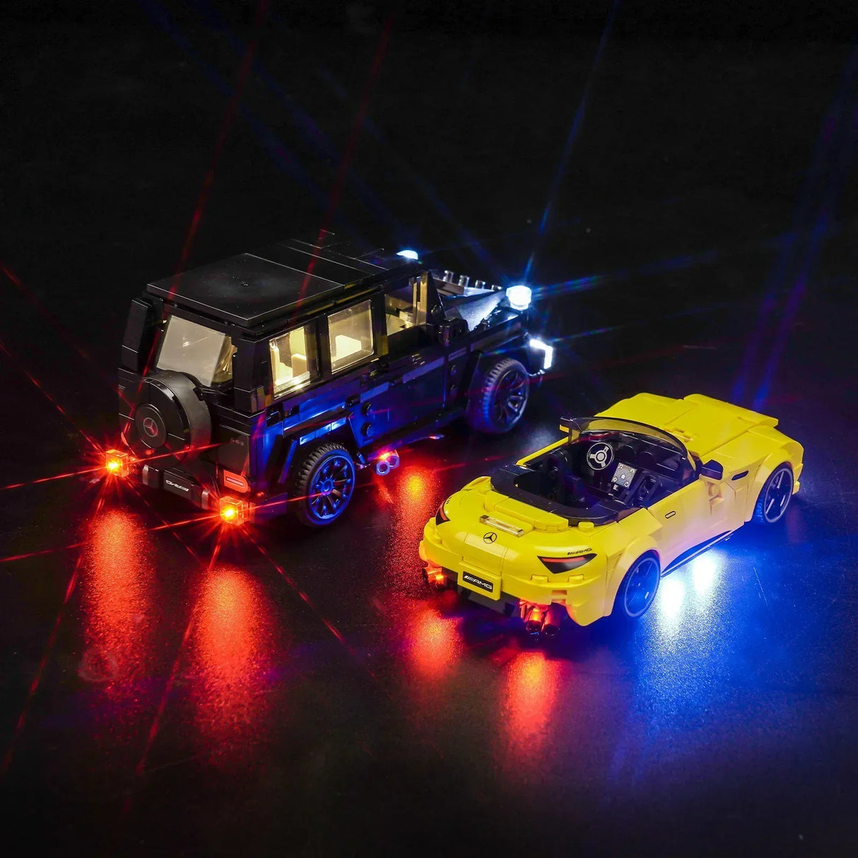 LED Licht Set für LEGO Mercedes-AMG G 63 & Mercedes-AMG SL 63 (76924)