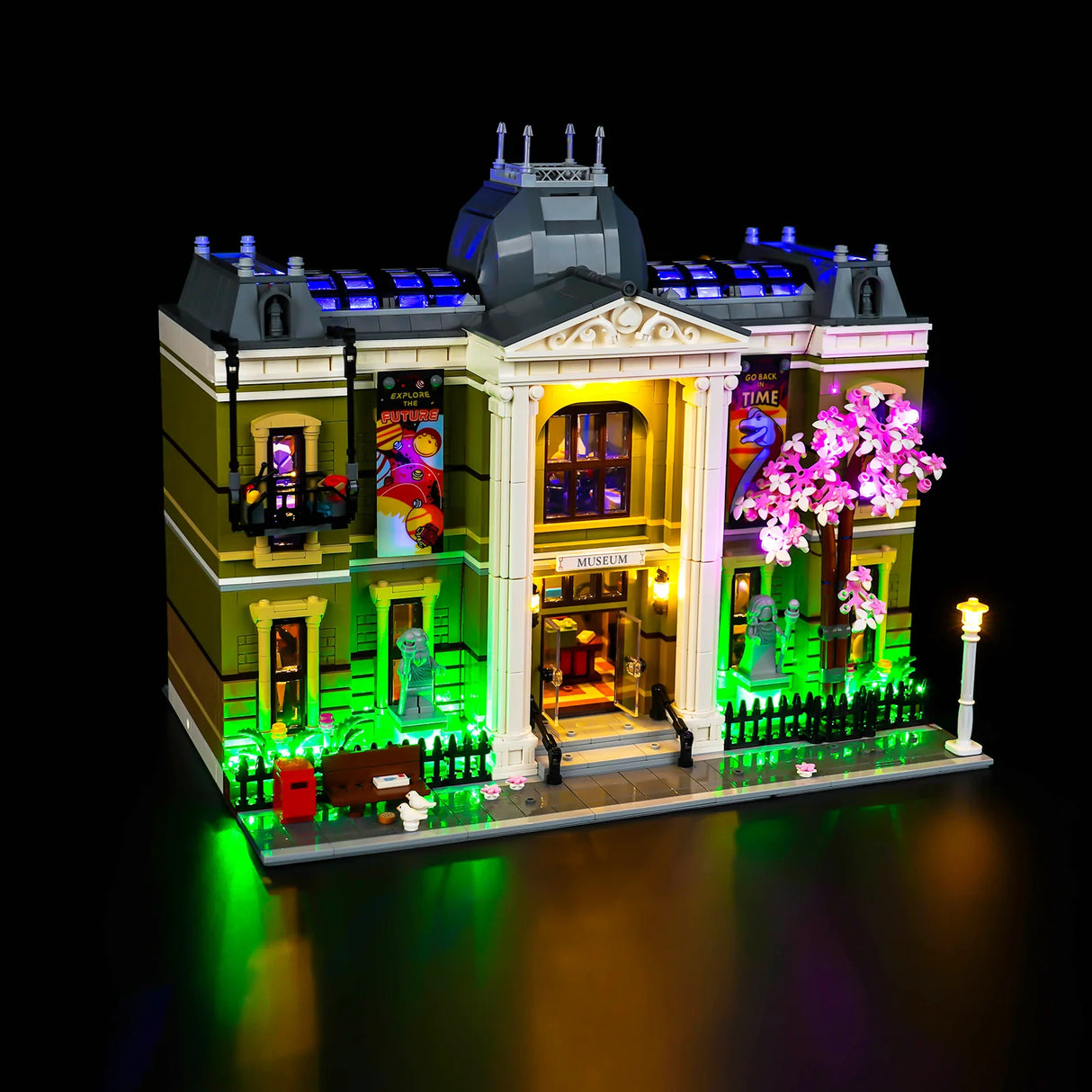 LED Licht Set für LEGO Naturhistorisches Museum (10326) inkl. Fernbedienung