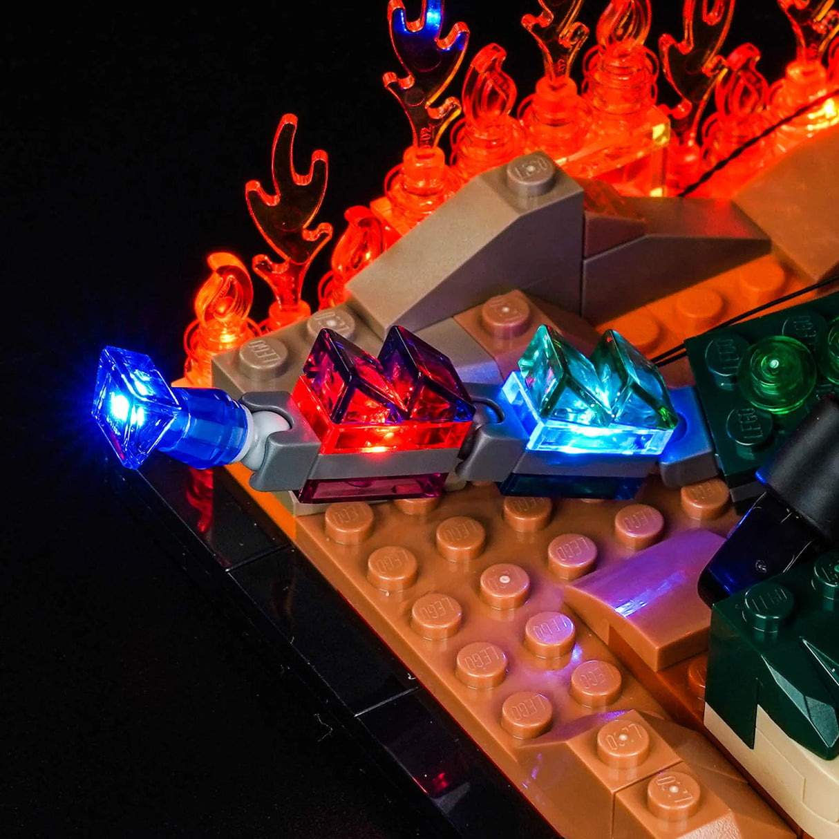 LED Licht Set für LEGO Ocarina of Time™ - Das Letzte Gefecht (77093) inkl. Fernbedienung