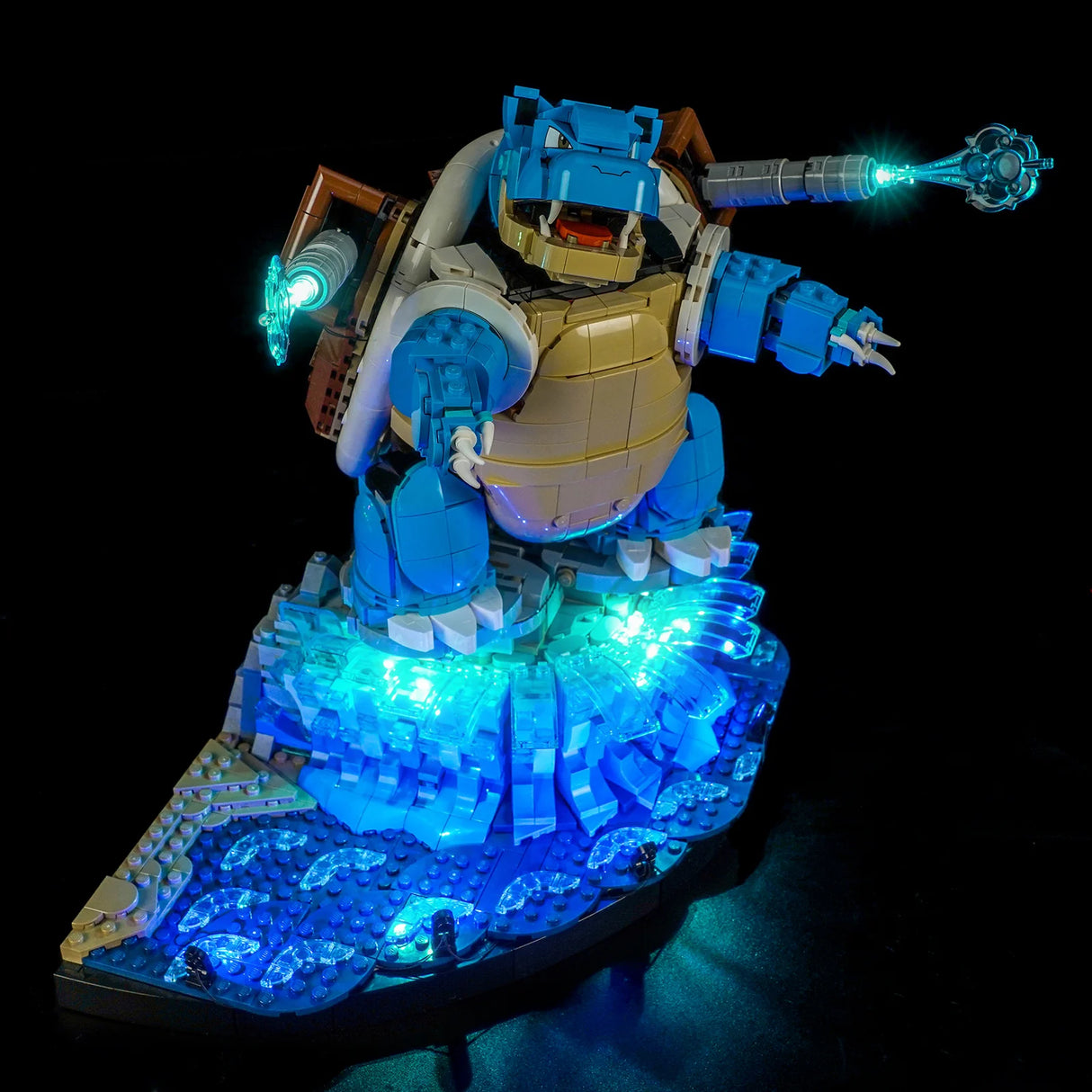 LED Licht Set für LEGO Pokémon: Bisaflor, Glurak und Turtok (72153) inkl. Fernbedienung