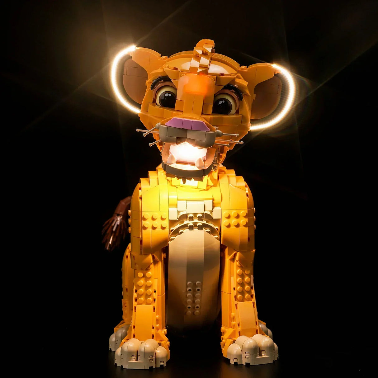 Ensemble de lumières LED pour LEGO Simba, Le Roi Lion (43247)