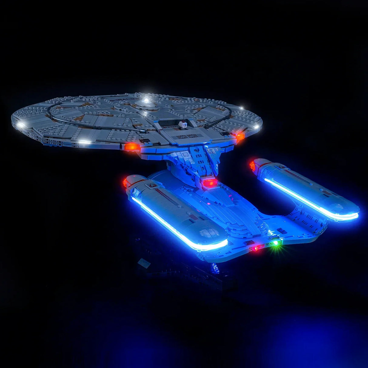 Kit d'éclairage LED pour LEGO Star Trek : U.S.S. Enterprise NCC-1701-D™ (10356) avec télécommande
