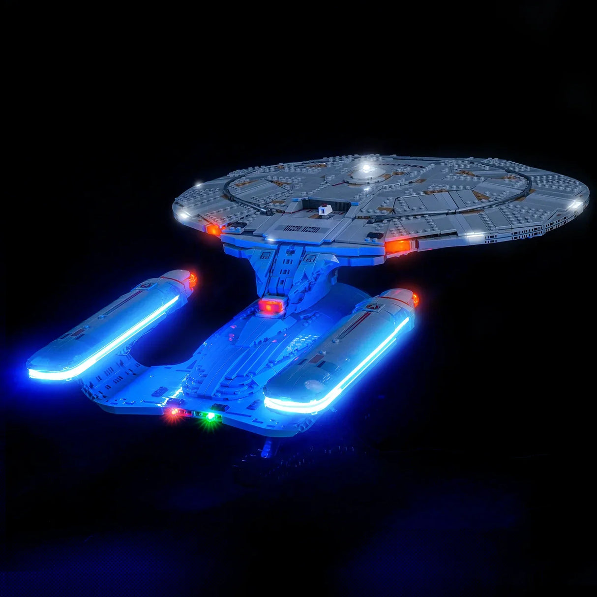 Kit d'éclairage LED pour LEGO Star Trek : U.S.S. Enterprise NCC-1701-D™ (10356) avec télécommande