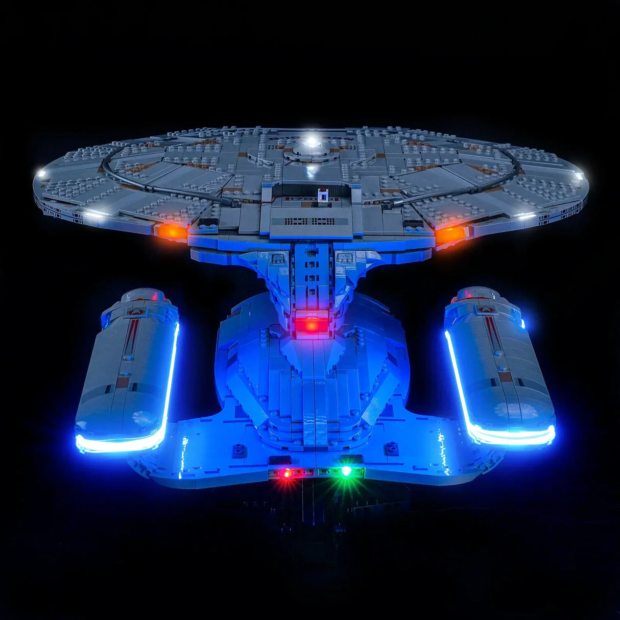 Kit d'éclairage LED pour LEGO Star Trek : U.S.S. Enterprise NCC-1701-D™ (10356) avec télécommande