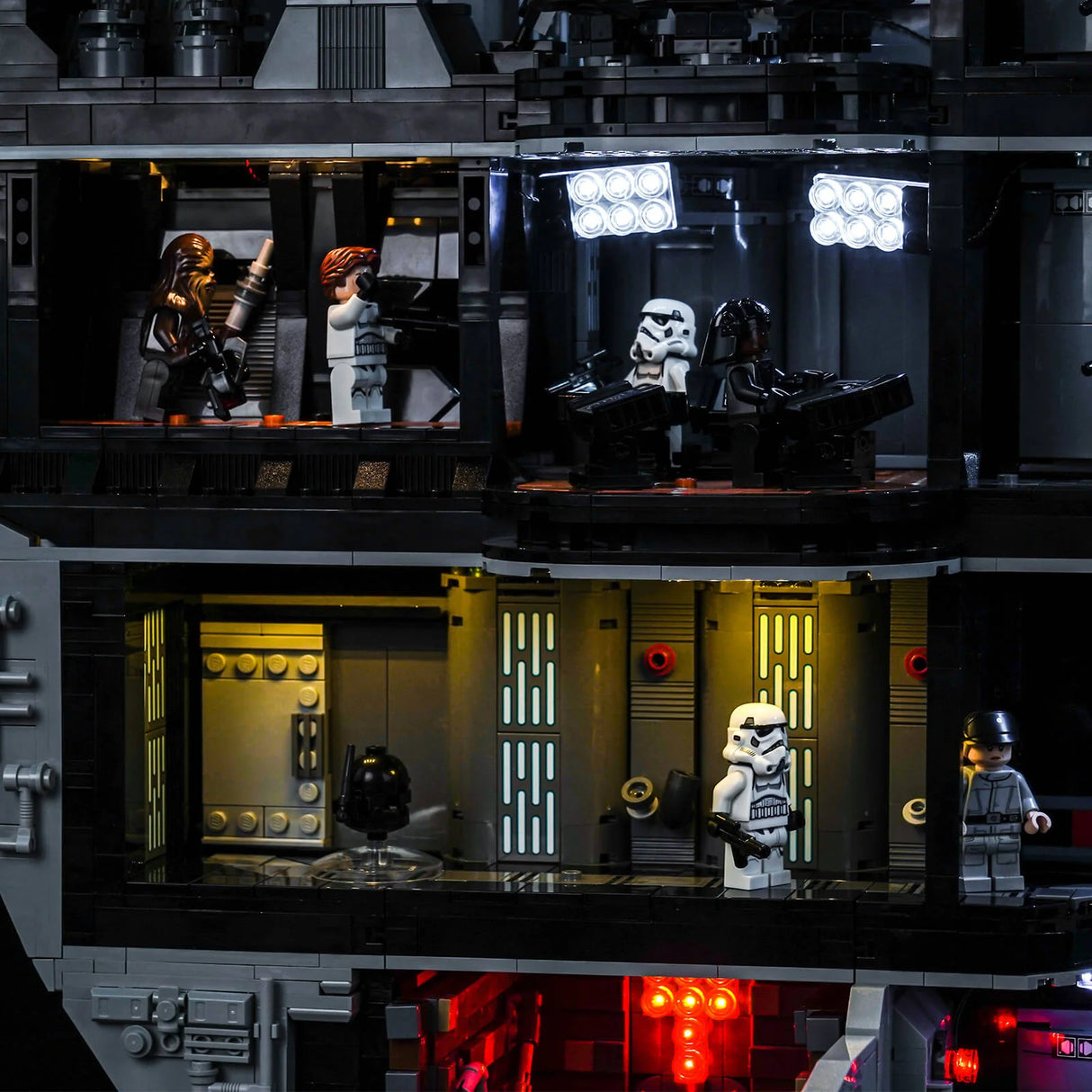 LED Licht Set für LEGO Star Wars: Todesstern (75419) inkl. Fernbedienung