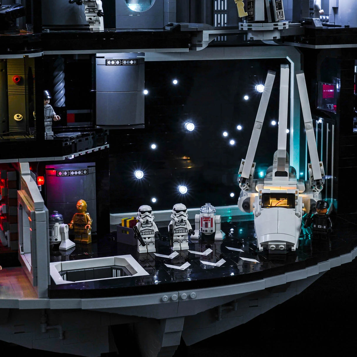 LED Licht Set für LEGO Star Wars: Todesstern (75419) inkl. Fernbedienung