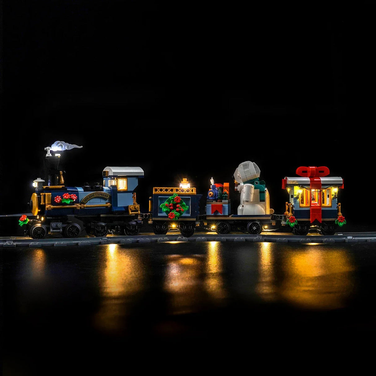 Ensemble de lumières LED pour LEGO Christmas Express (10361) avec télécommande
