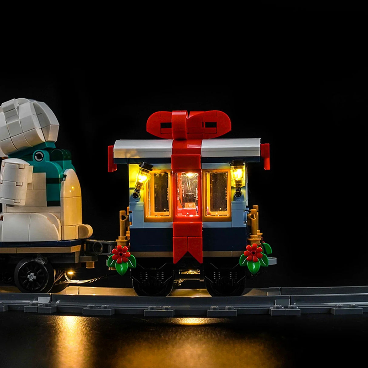 Ensemble de lumières LED pour LEGO Christmas Express (10361) avec télécommande