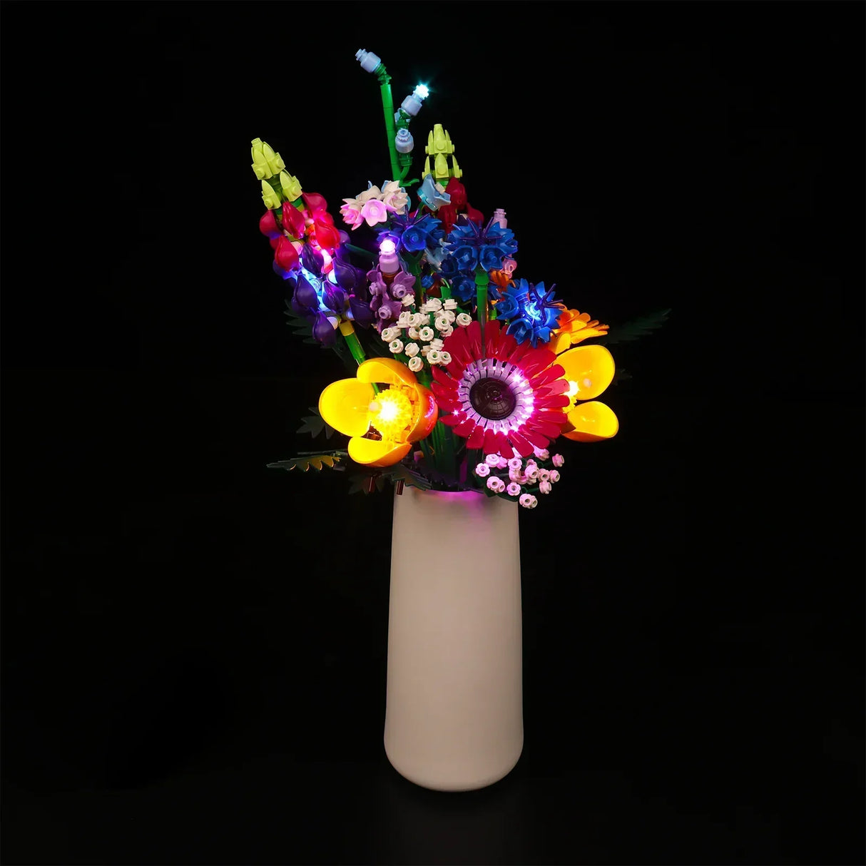 Ensemble de lumières LED pour bouquet de fleurs sauvages LEGO (10313)