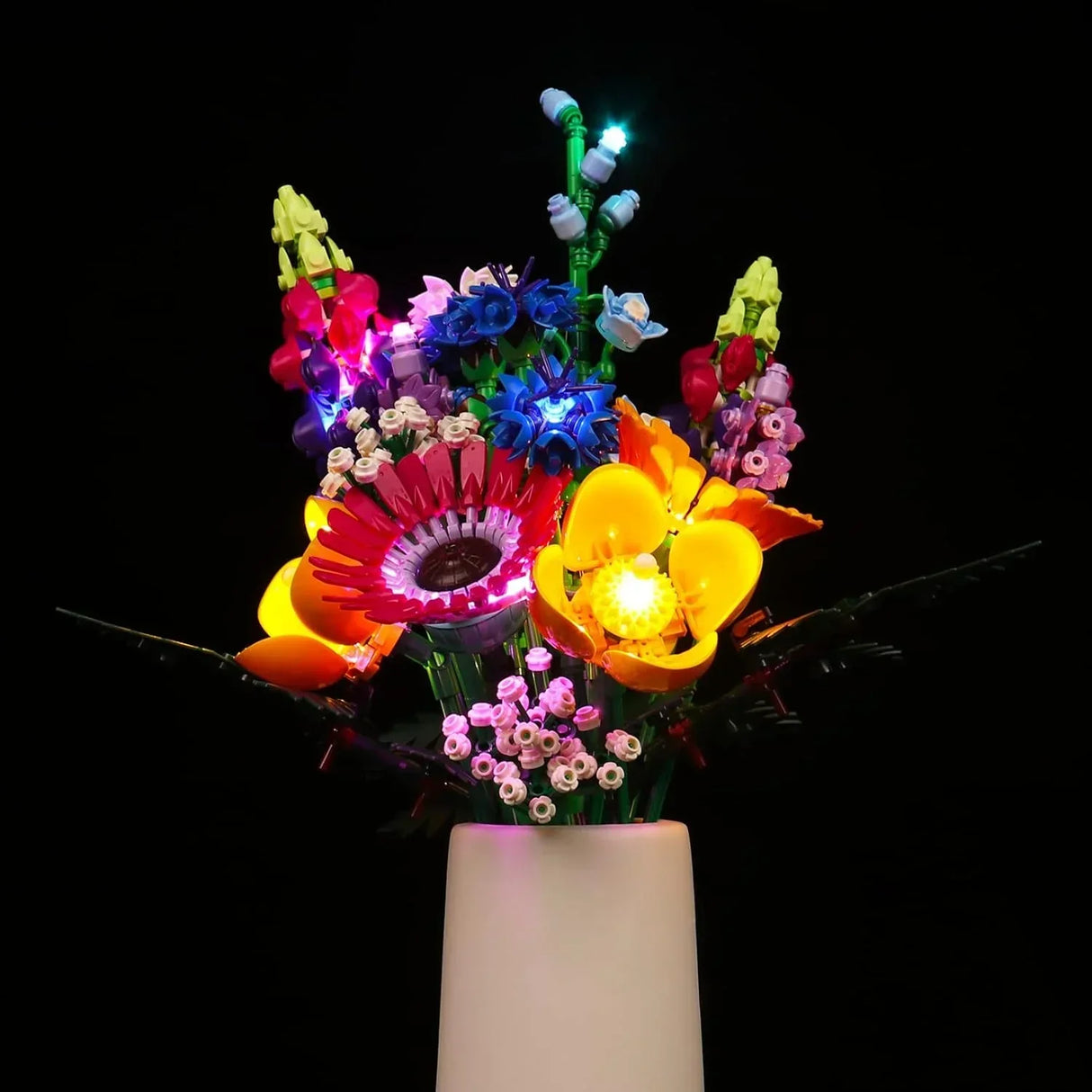 Ensemble de lumières LED pour bouquet de fleurs sauvages LEGO (10313)