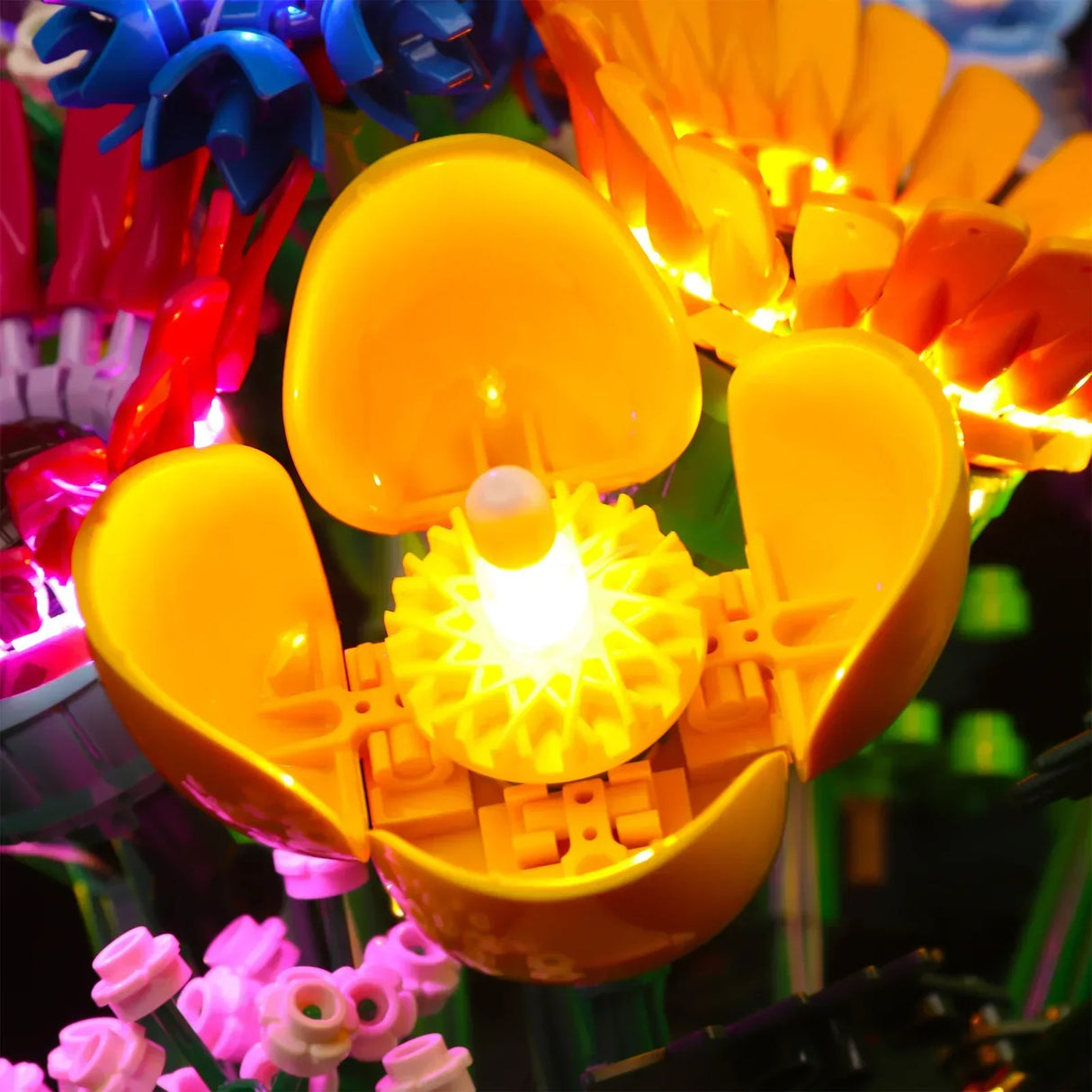 Ensemble de lumières LED pour bouquet de fleurs sauvages LEGO (10313)